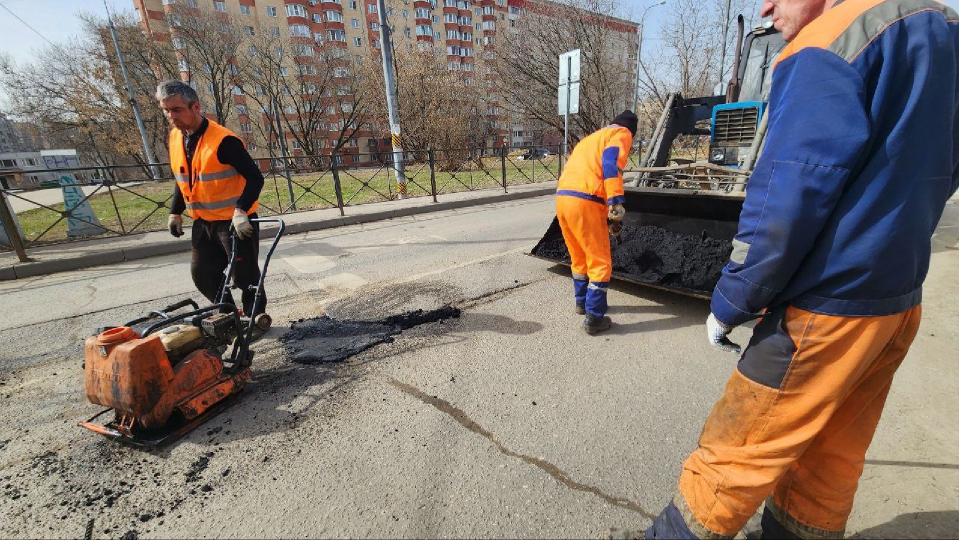 люберцы, ямочный ремонт, дороги, дорожная инфраструктура,