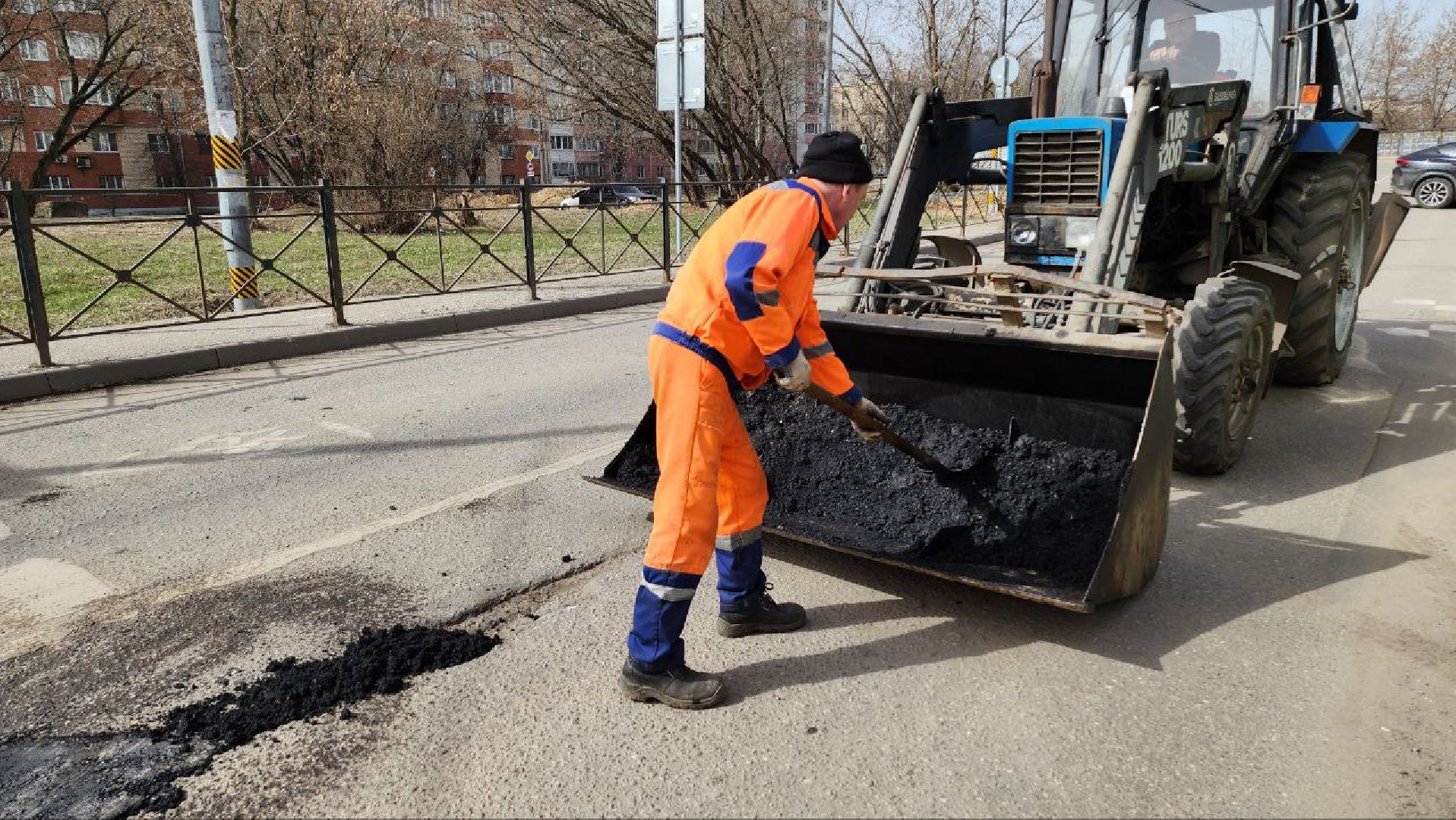 люберцы, ямочный ремонт, дороги, дорожная инфраструктура,