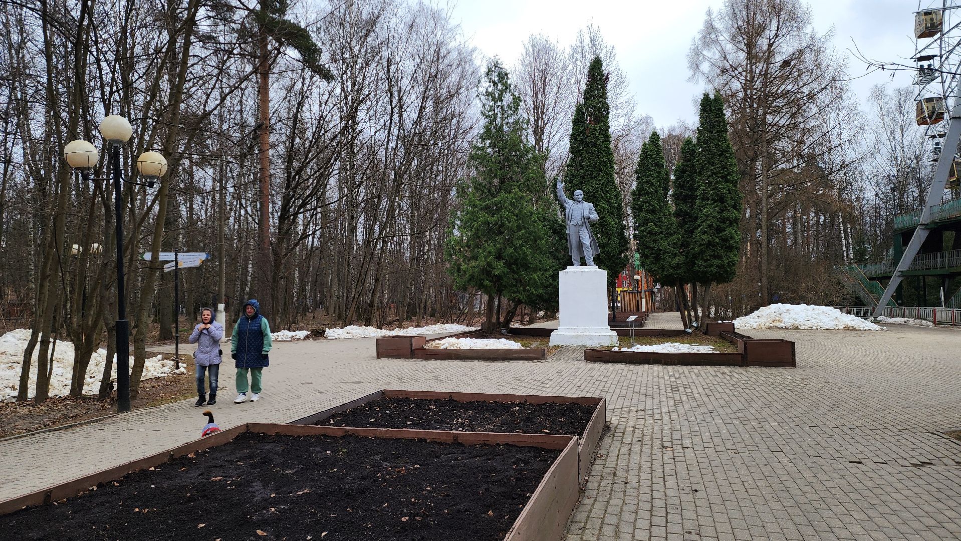 красногорск, городской парк,реконструкция парка,