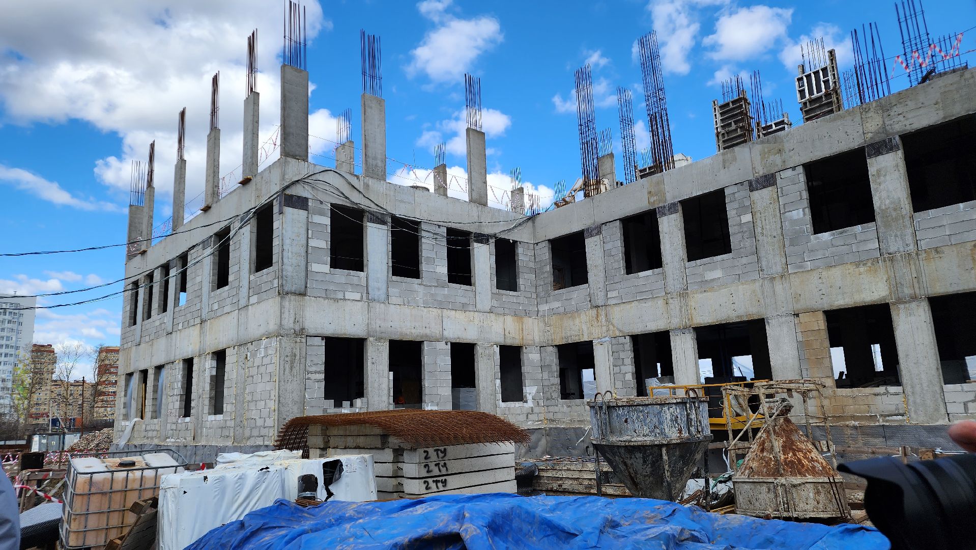 строительство социальных объектов, строительство поликлиники, медицина, Лосино-Петровский,