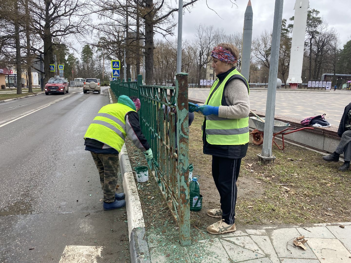 Ракетная столица, Власиха РВСН, ЖКХ и благоустройство, наведение чистоты, сезон благоустройства, уборка улиц города,ЗАТО Власиха,