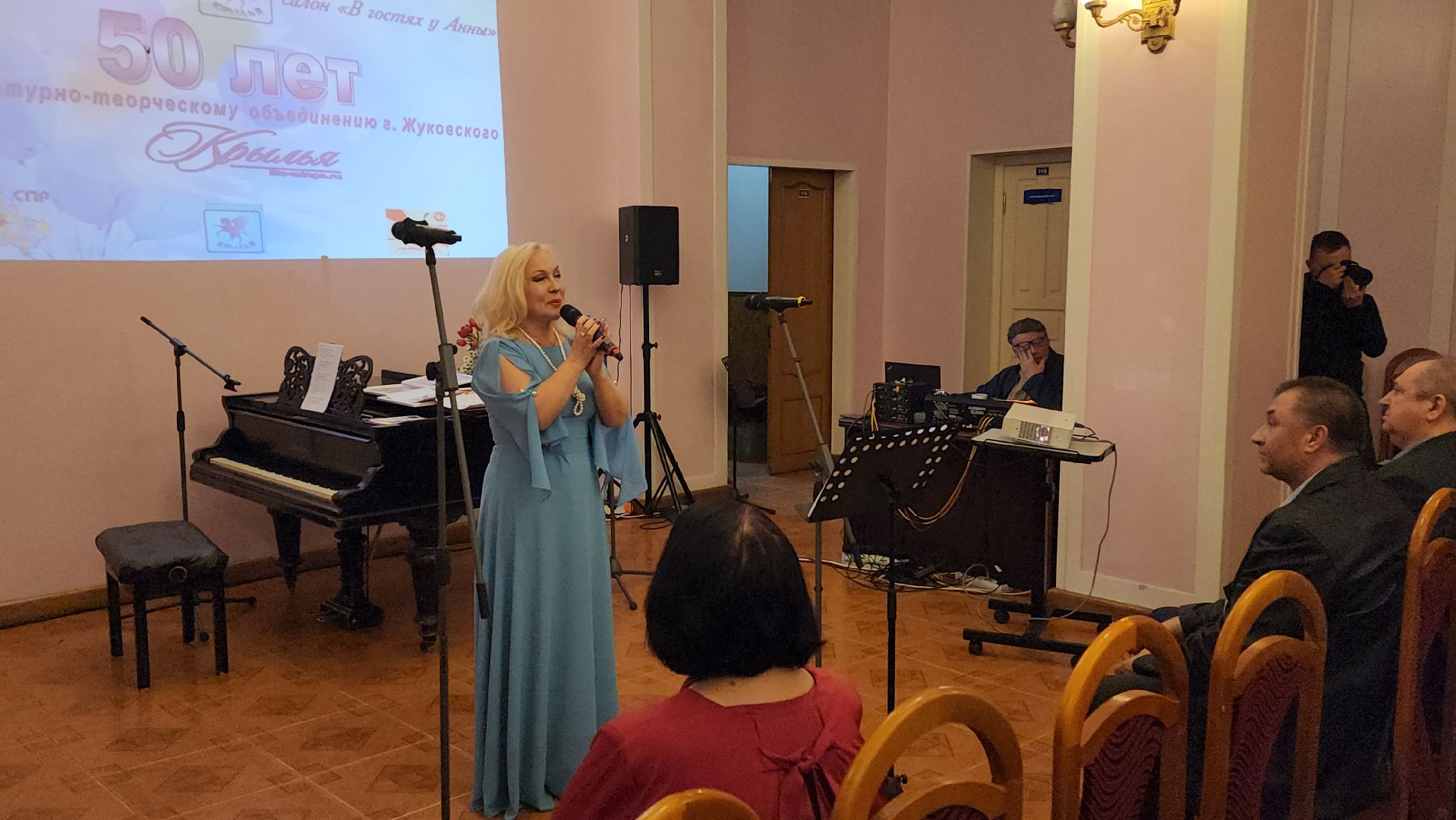 ЛИТО Крылья, Дворец культуры, Розовая гостиная, Анна Чернецкая, Александр Цуркан, Студия сценического слова, В гостях у анны, Александр Гольберг, Александр Щуплов, Вера Торжкова, Нина Верникова,