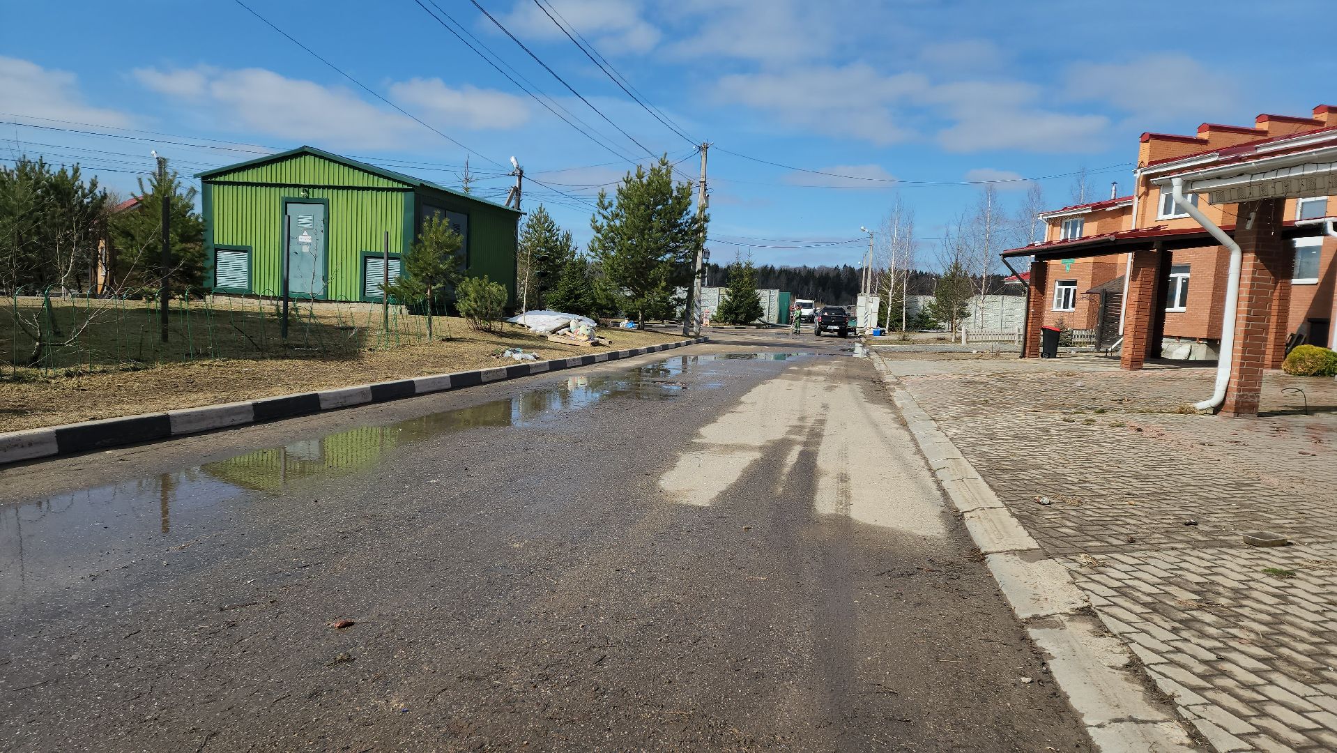 подтопление домов, Маленькая шотландия, химки,