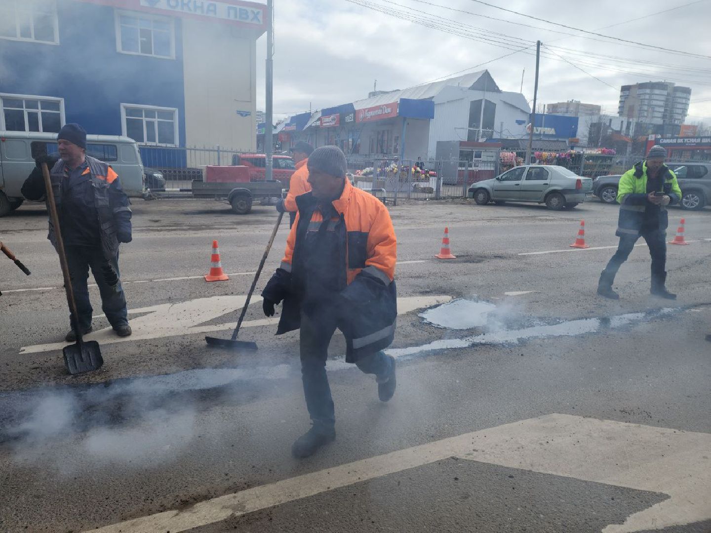 пущино, благоустройство, дорога,