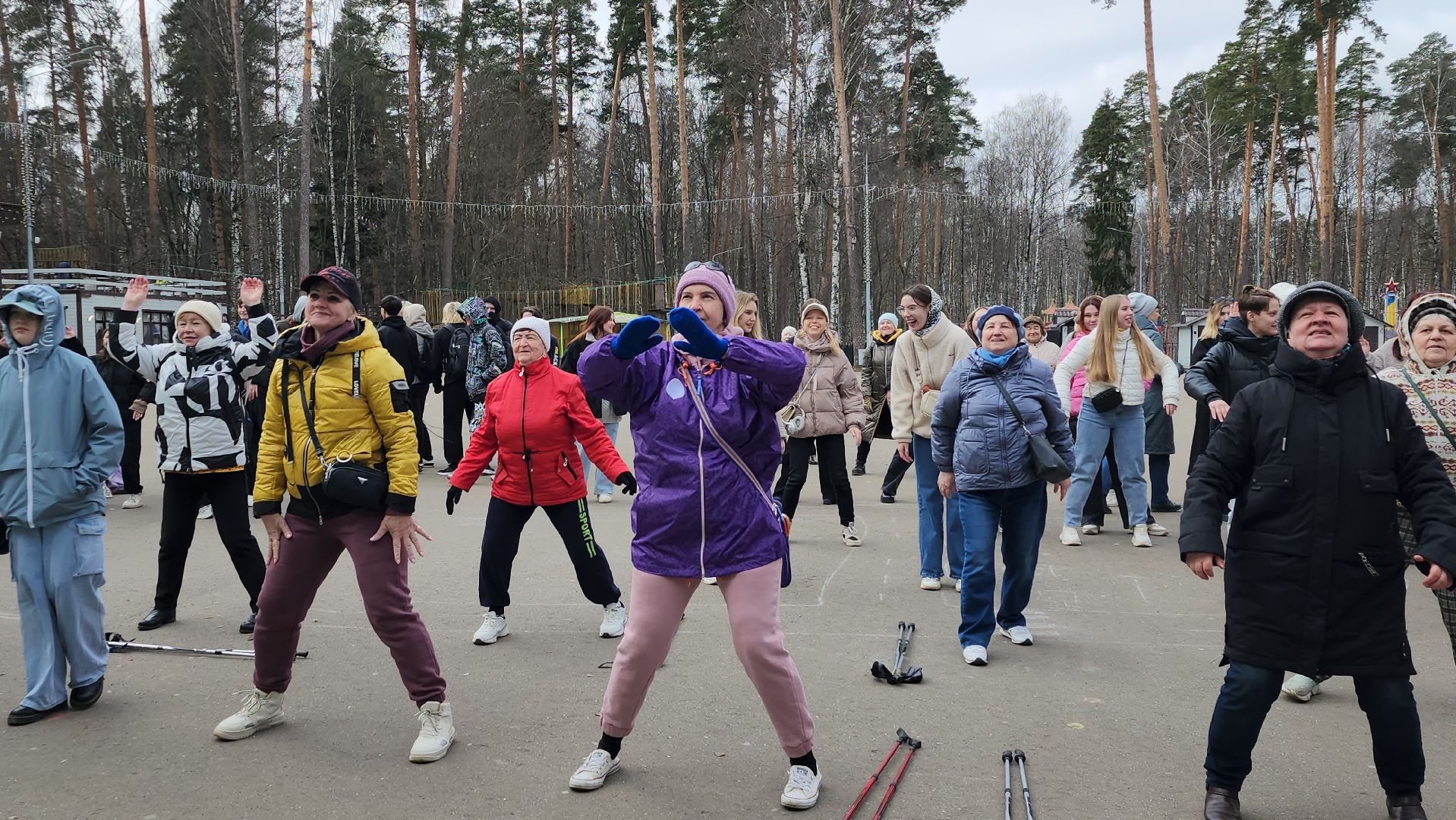 10 000 шагов к жизни, день здоровья, Центральный парк, Ногинск, Богородский городской округ,