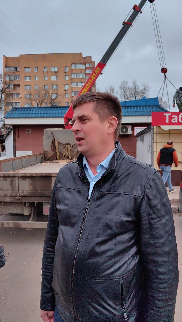 демонтаж, постройки, торговые объекты, современный вид,