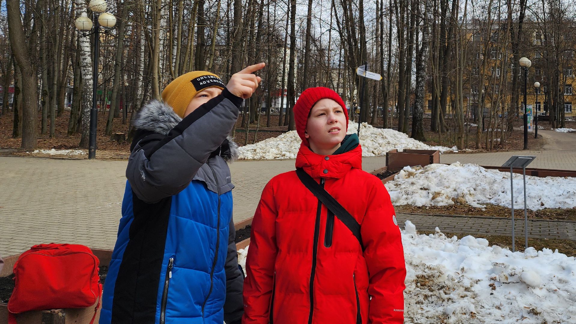 красногорск, городской парк, краеведение, интерактивная игра, экскурсия для школьников,