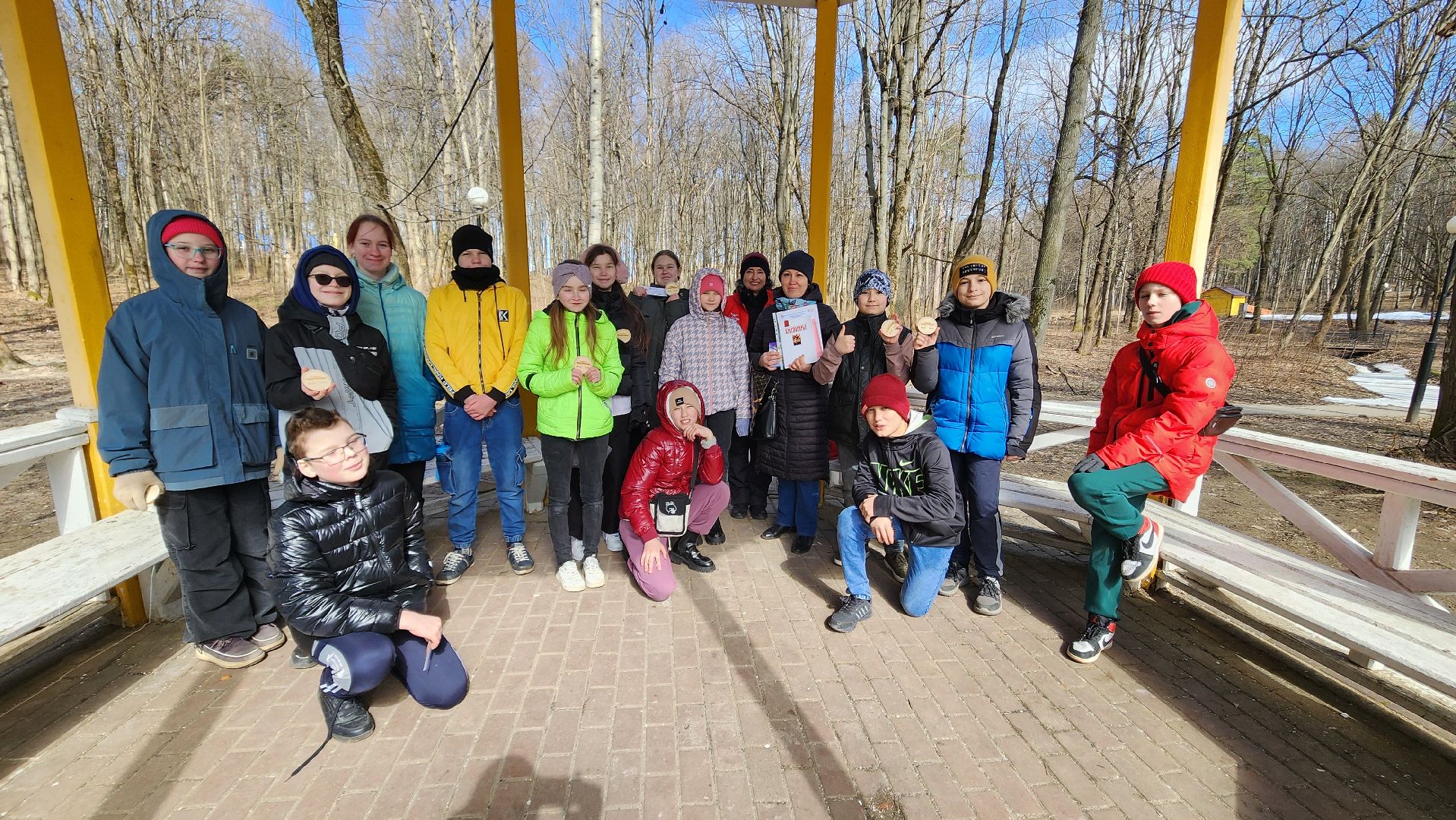 красногорск, городской парк, краеведение, интерактивная игра, экскурсия для школьников,