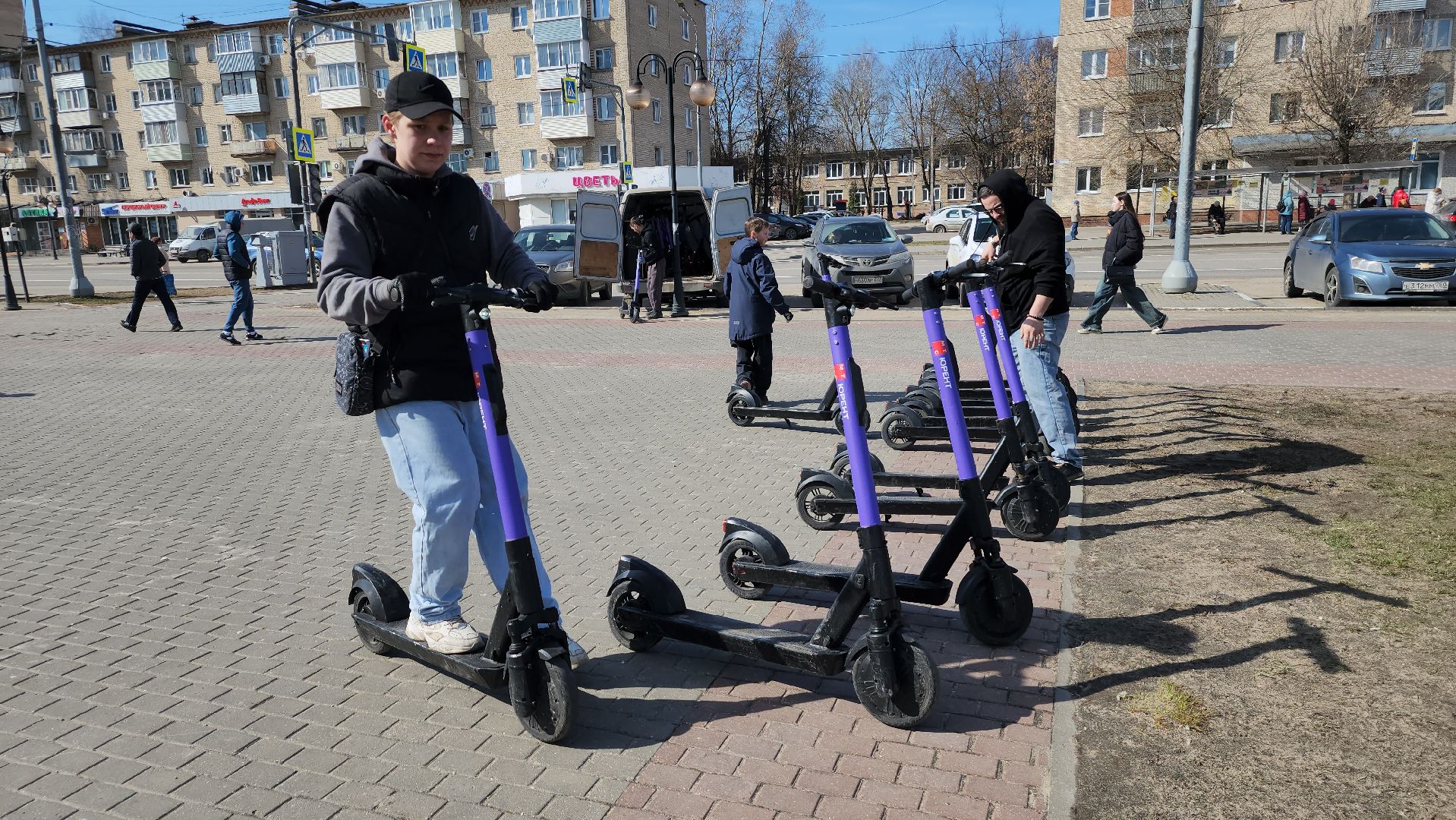 электросамокат, прокат, серпухов, транспорт, сезон,