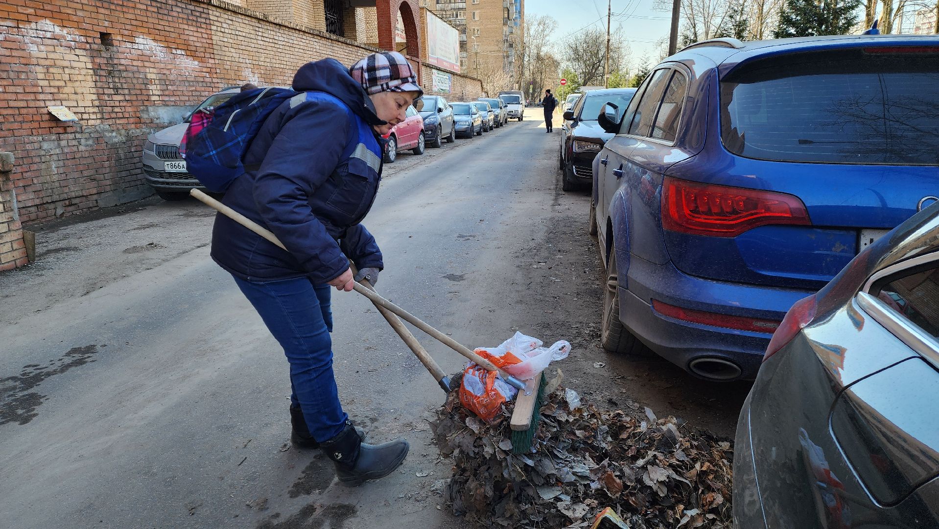 красногорск, субботник, уборка общественных территорий, уборка дворов после зимы, уборка города,