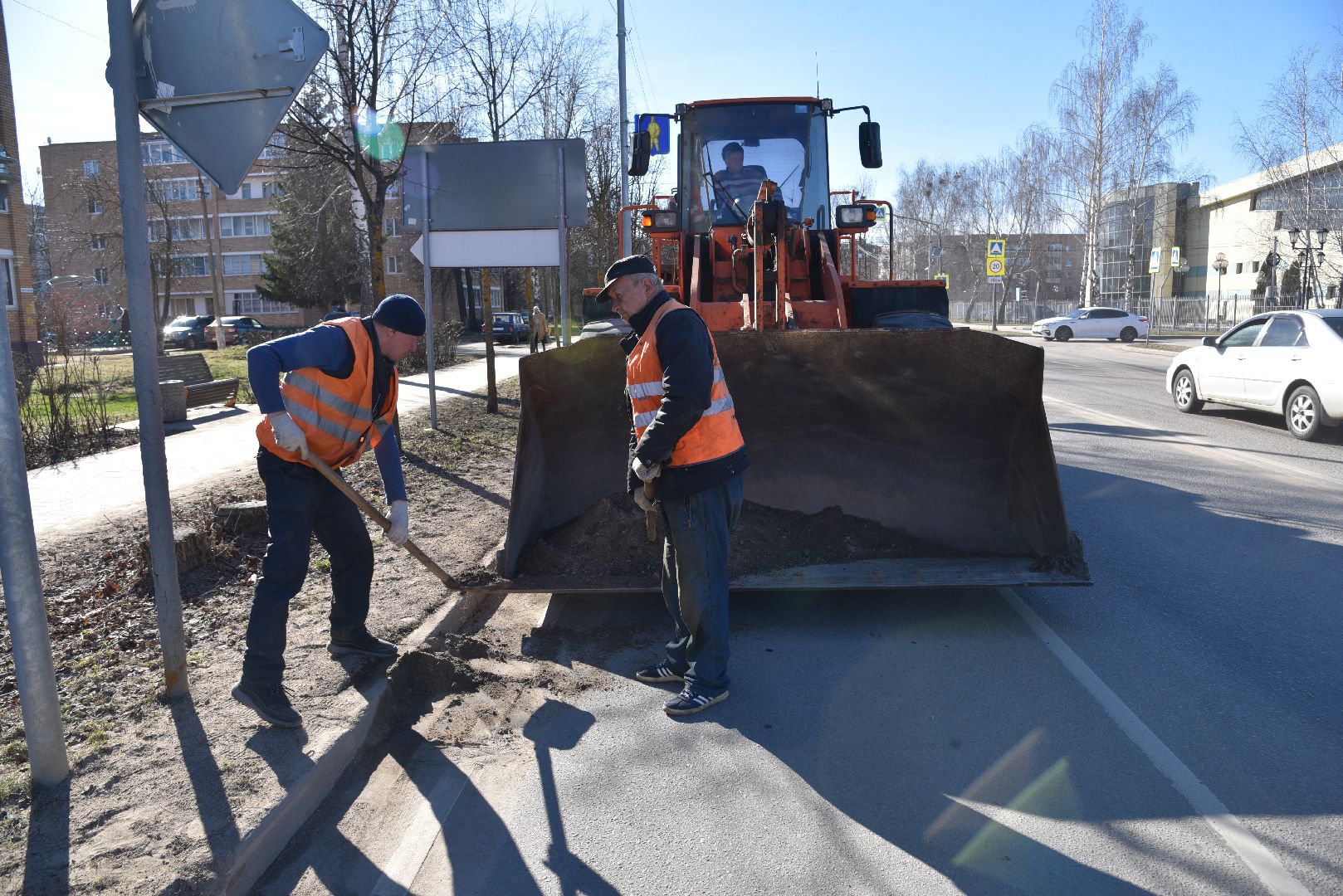 лотошино, мосавтодор, уборка улиц,