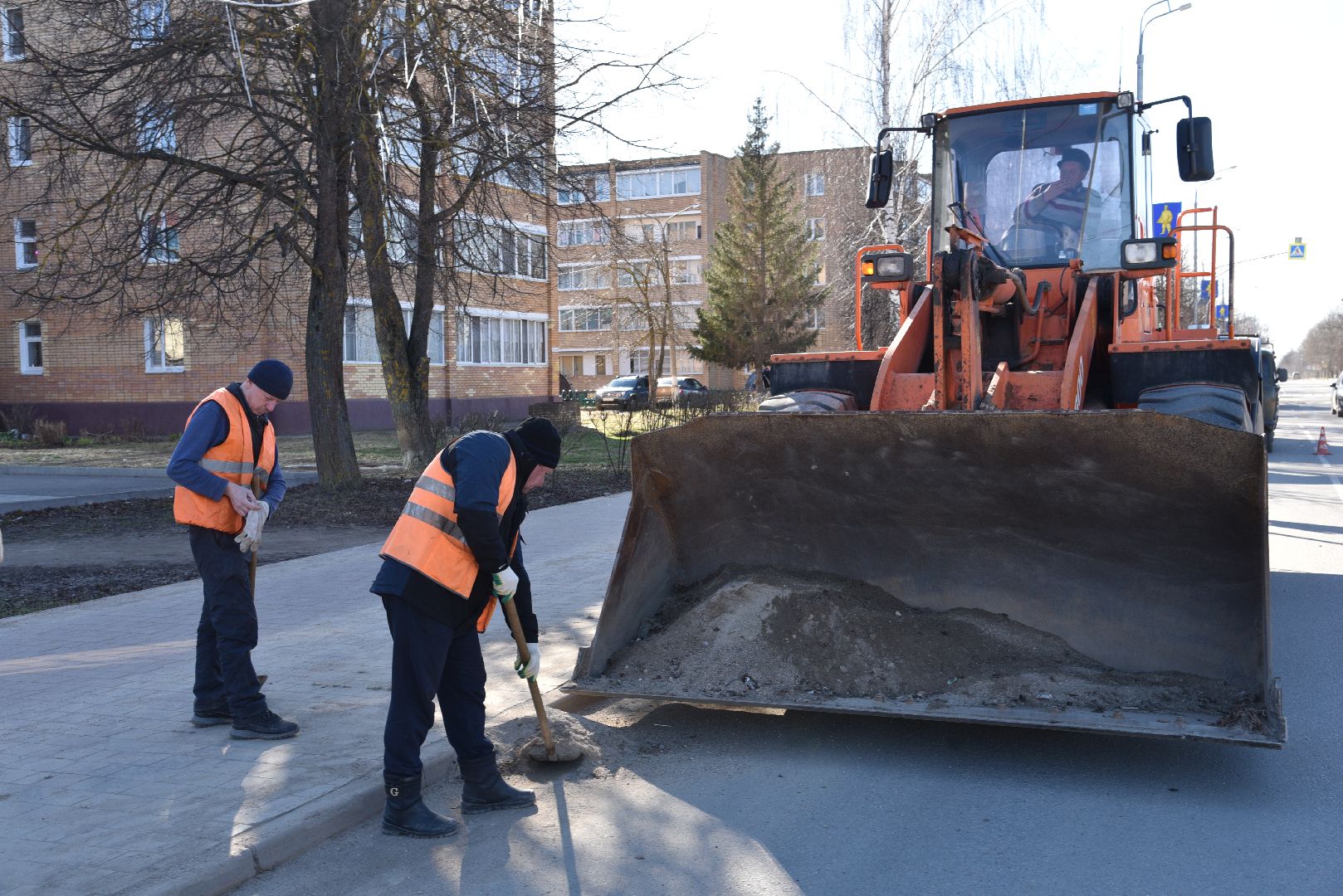 лотошино, мосавтодор, уборка улиц,