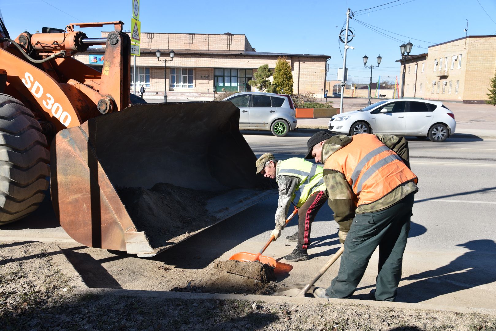 лотошино, мосавтодор, уборка улиц,