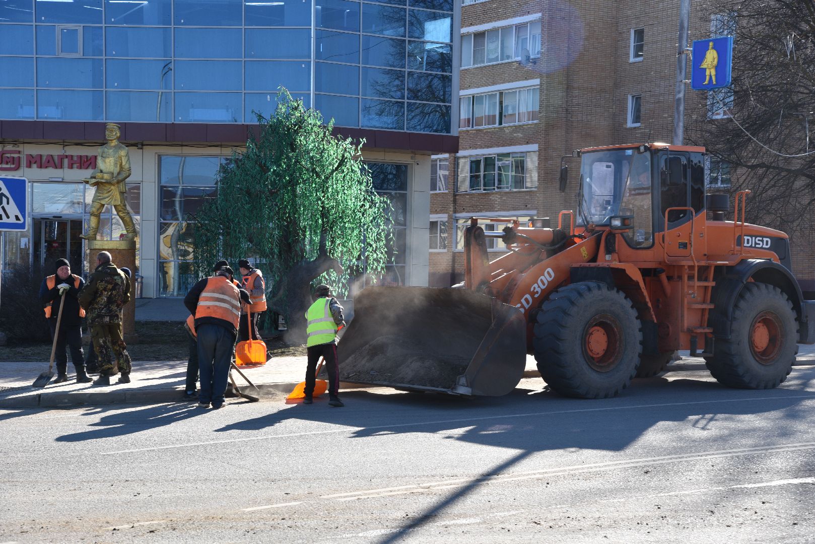 лотошино, мосавтодор, уборка улиц,