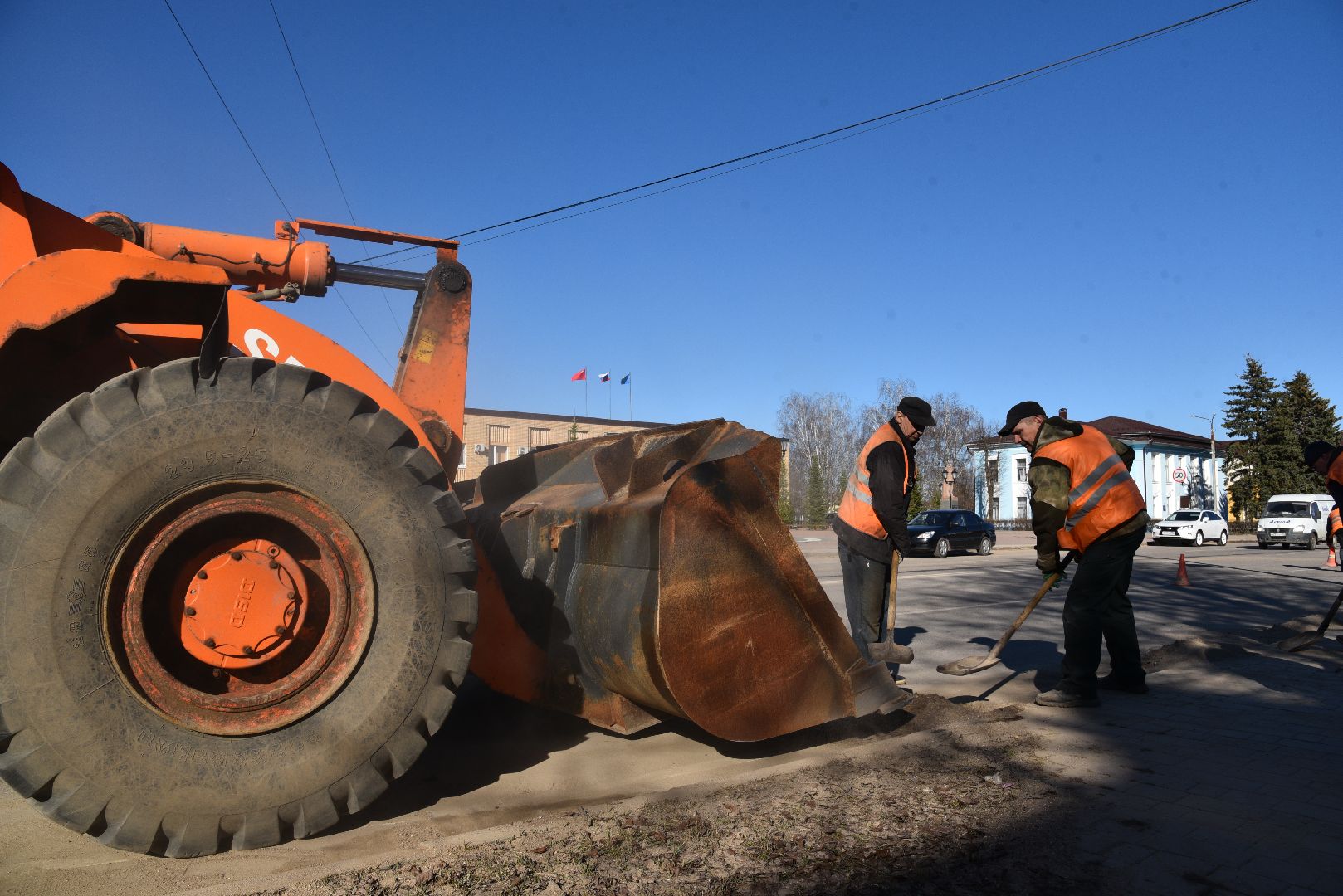 лотошино, мосавтодор, уборка улиц,