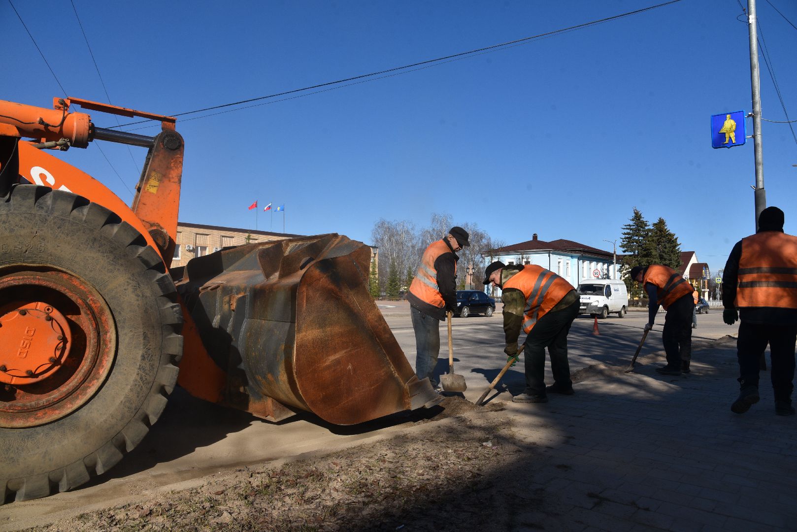 лотошино, мосавтодор, уборка улиц,