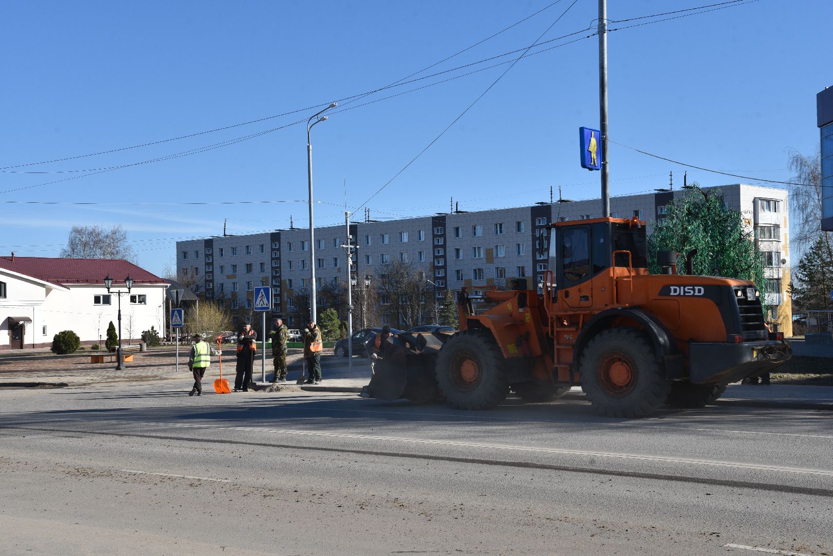 лотошино, мосавтодор, уборка улиц,