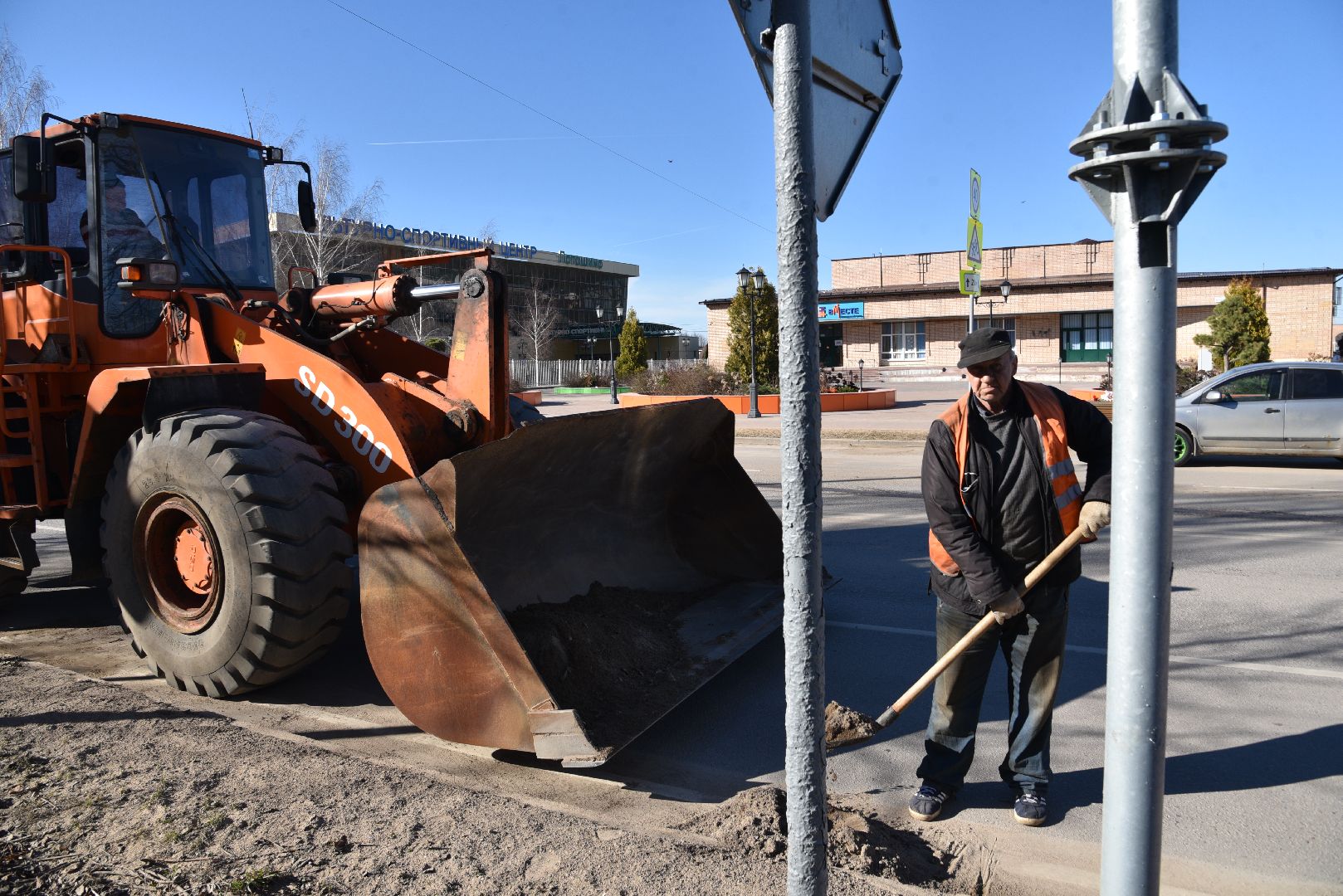 лотошино, мосавтодор, уборка улиц,