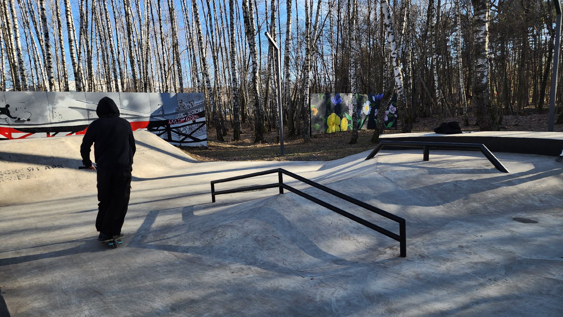 кашира, городской парк, скейтпарк, самокат, скейтборд, bmx, открытие сезона,