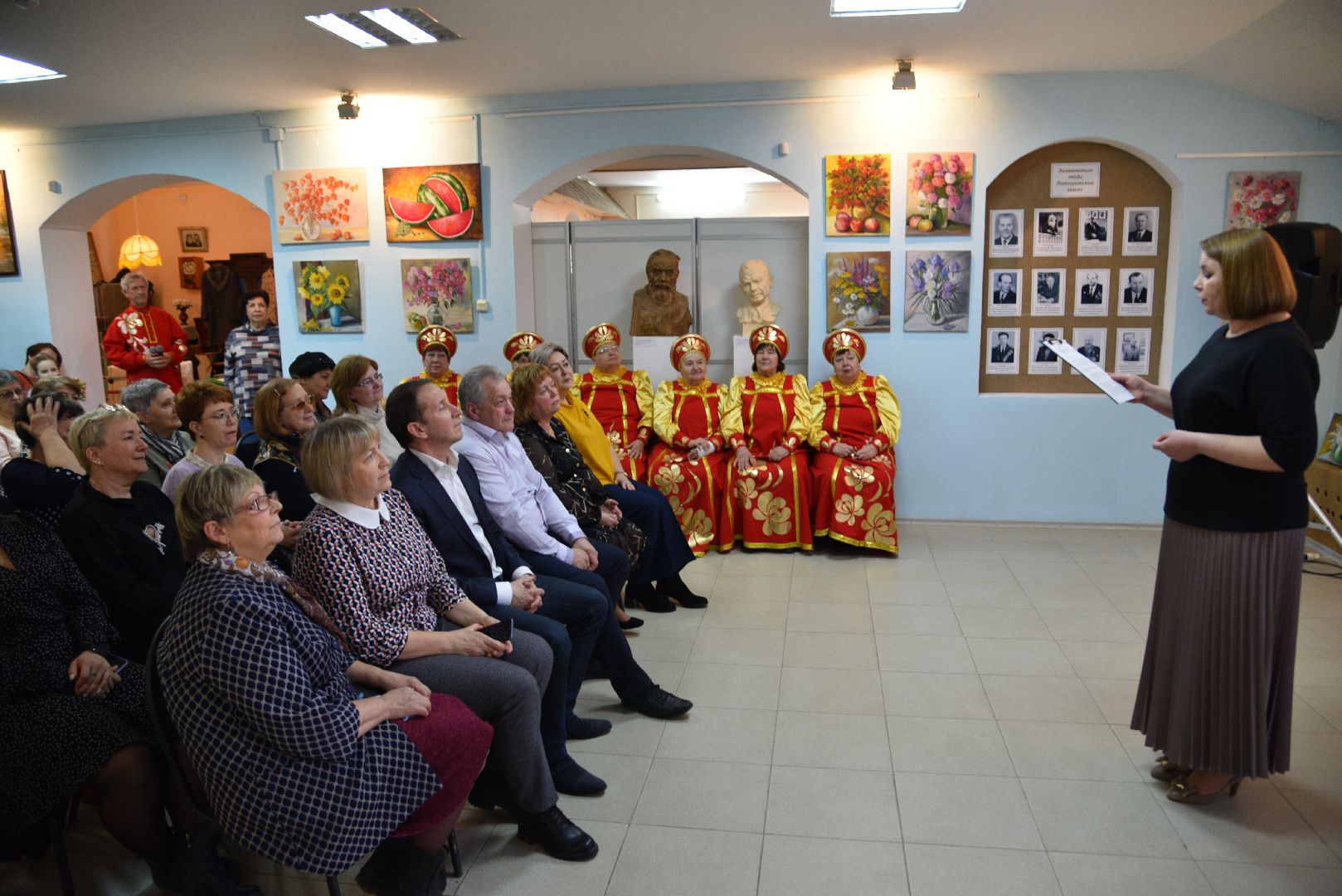 лотошино, лотошинский музей, выставка картин,