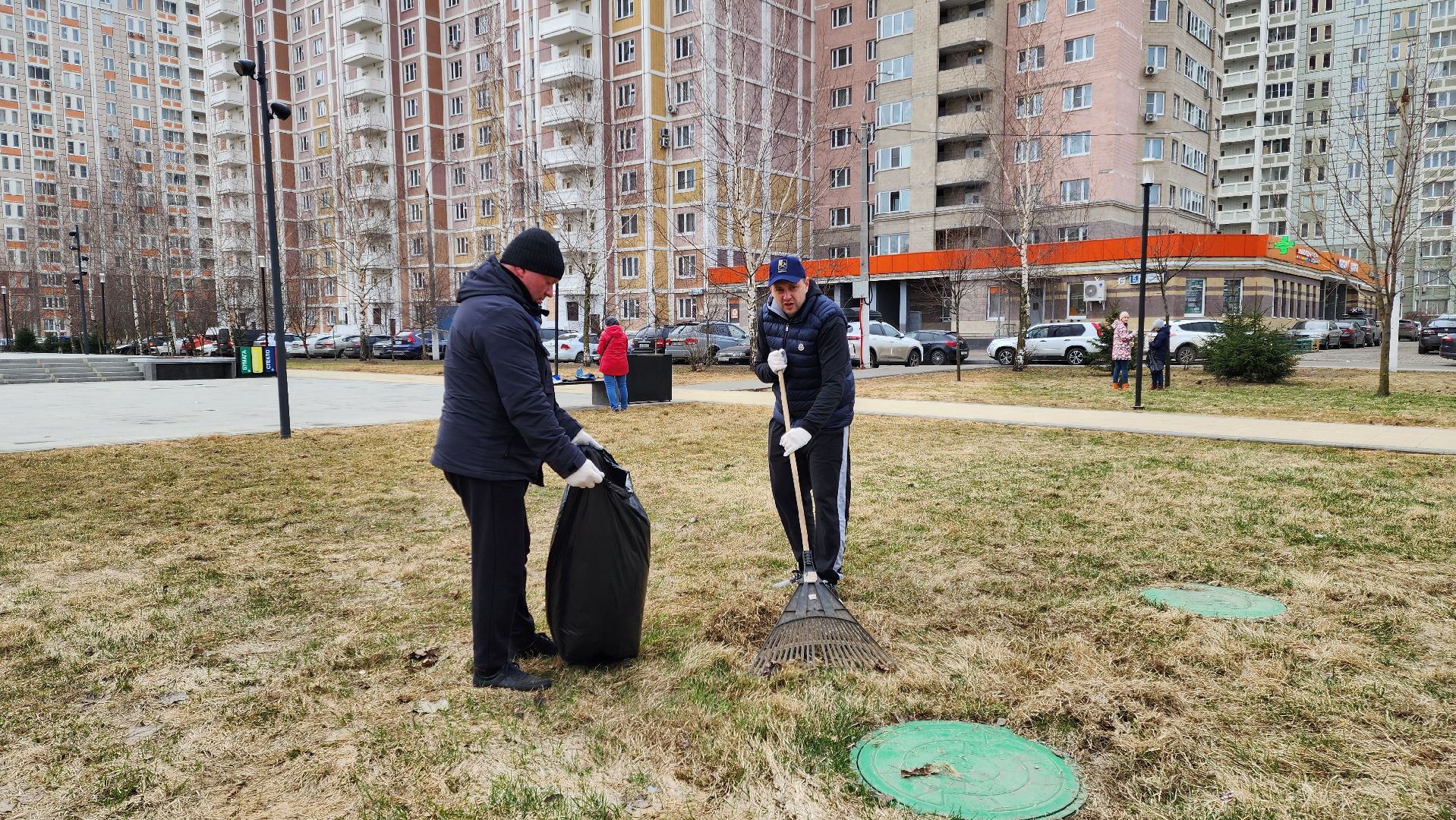 Подольск, Субботник, уборка территорий, благоуйстройство,