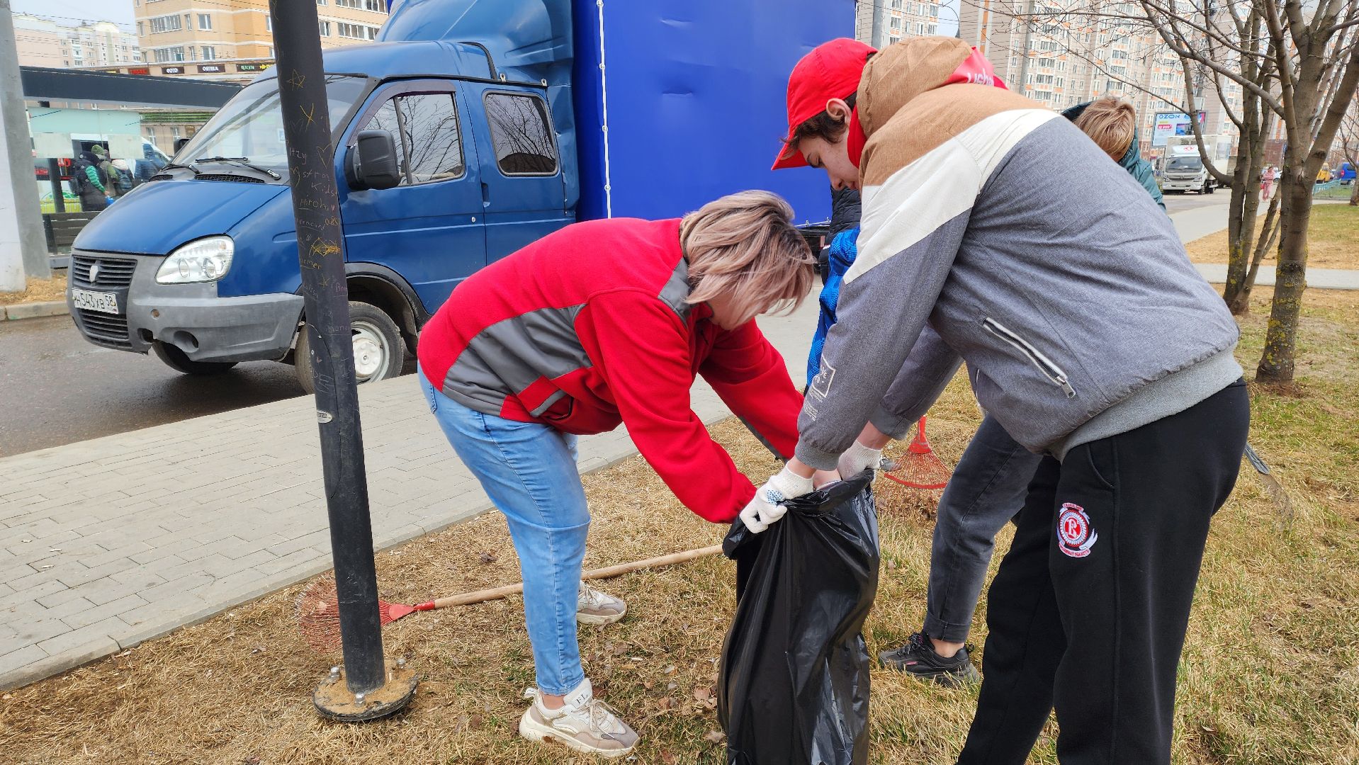 Подольск, Субботник, уборка территорий, благоуйстройство,