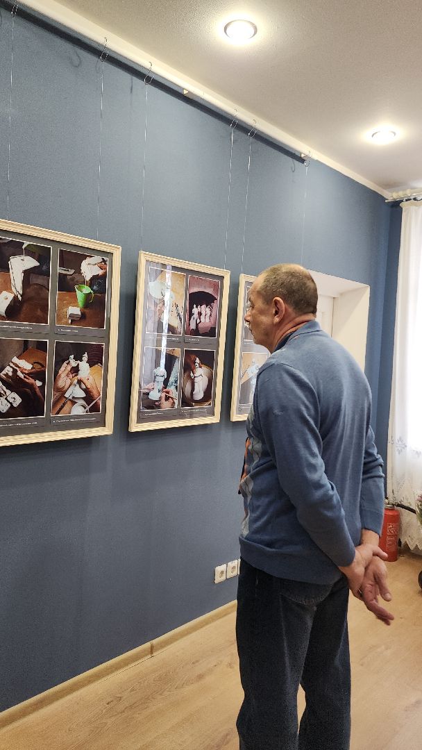 электросталь, мой город, жители города, культура, музей, выставка, культура подмосковья, гжельские узоры, керамика,