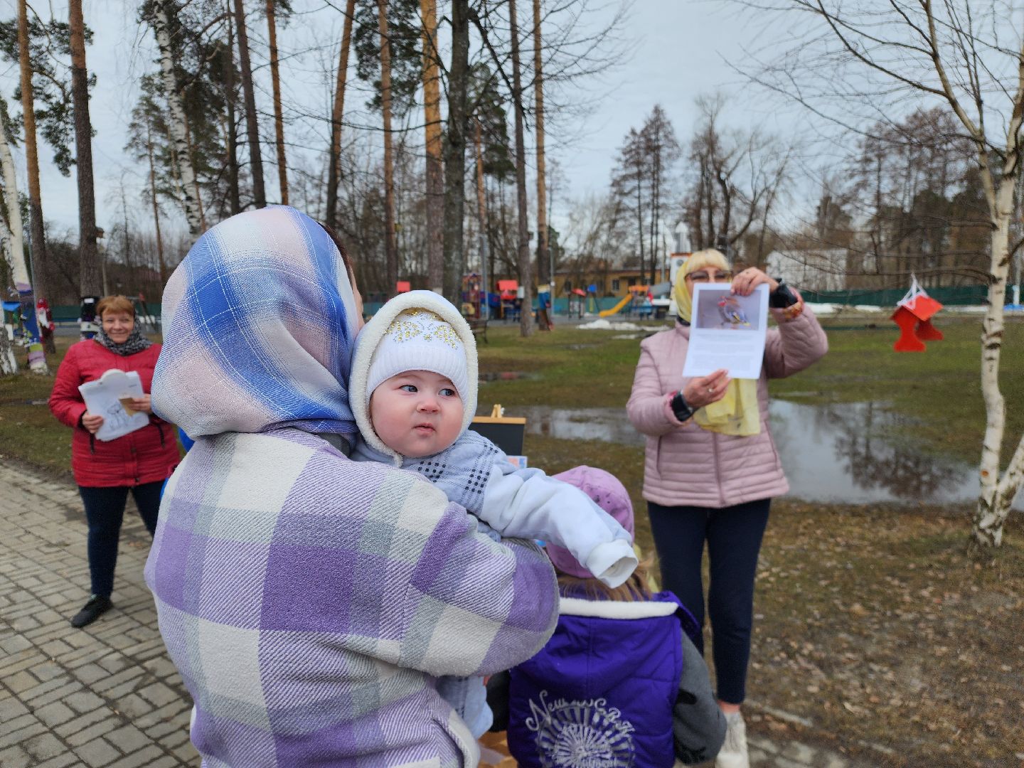 шатура, покормите птиц зимой, парк, парки подмосковья ., парки шатуры, международная акция, кормушки,