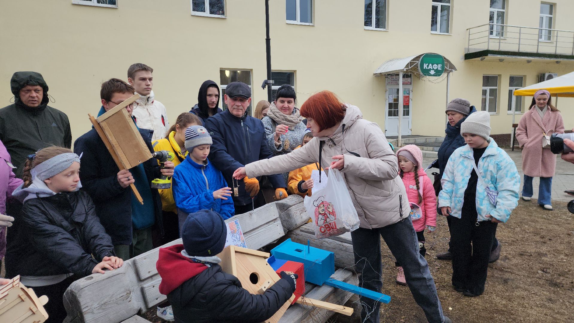 шатура, Птичья мастерская, покорми птиц, парки шатура, парки подмосковья, международная акция,