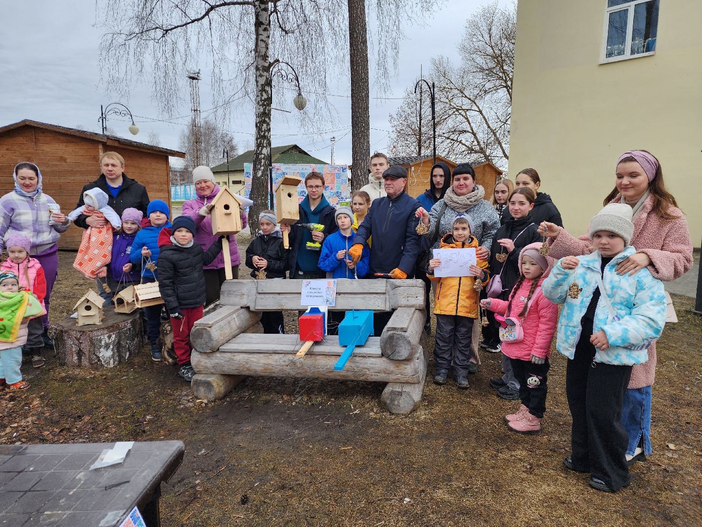 шатура, Птичья мастерская, покорми птиц, парки шатура, парки подмосковья, международная акция,