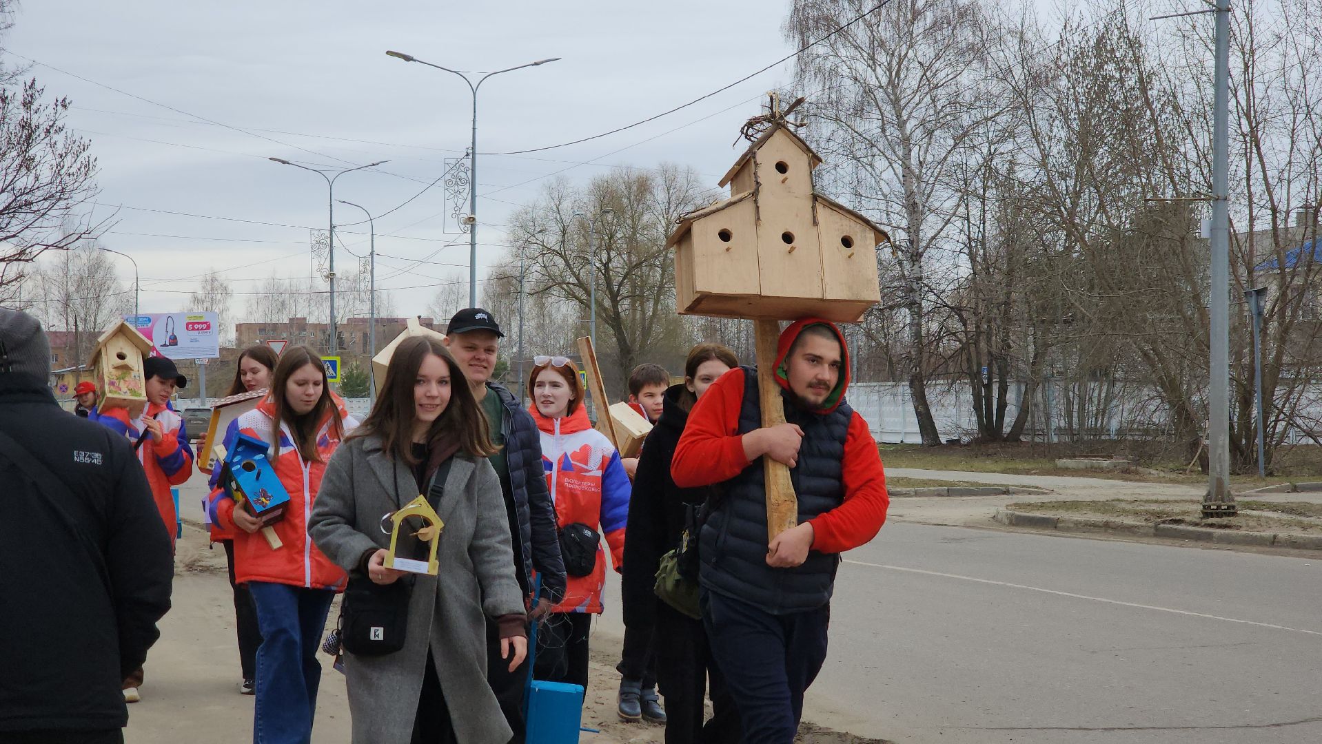 шатура, парки шатуры, городские очистные, международный день птиц, покорми птиц, скворечники, награждение, молодежный центр,