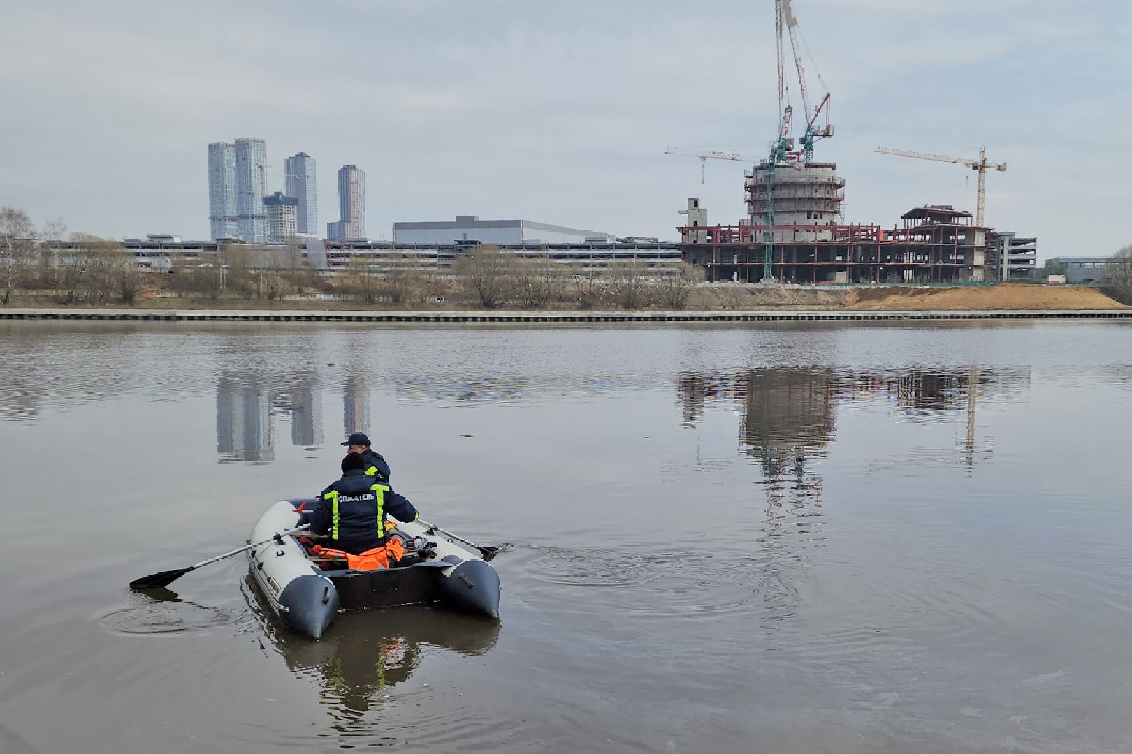 красногорск, чп, экология, нефть, москва-река,
