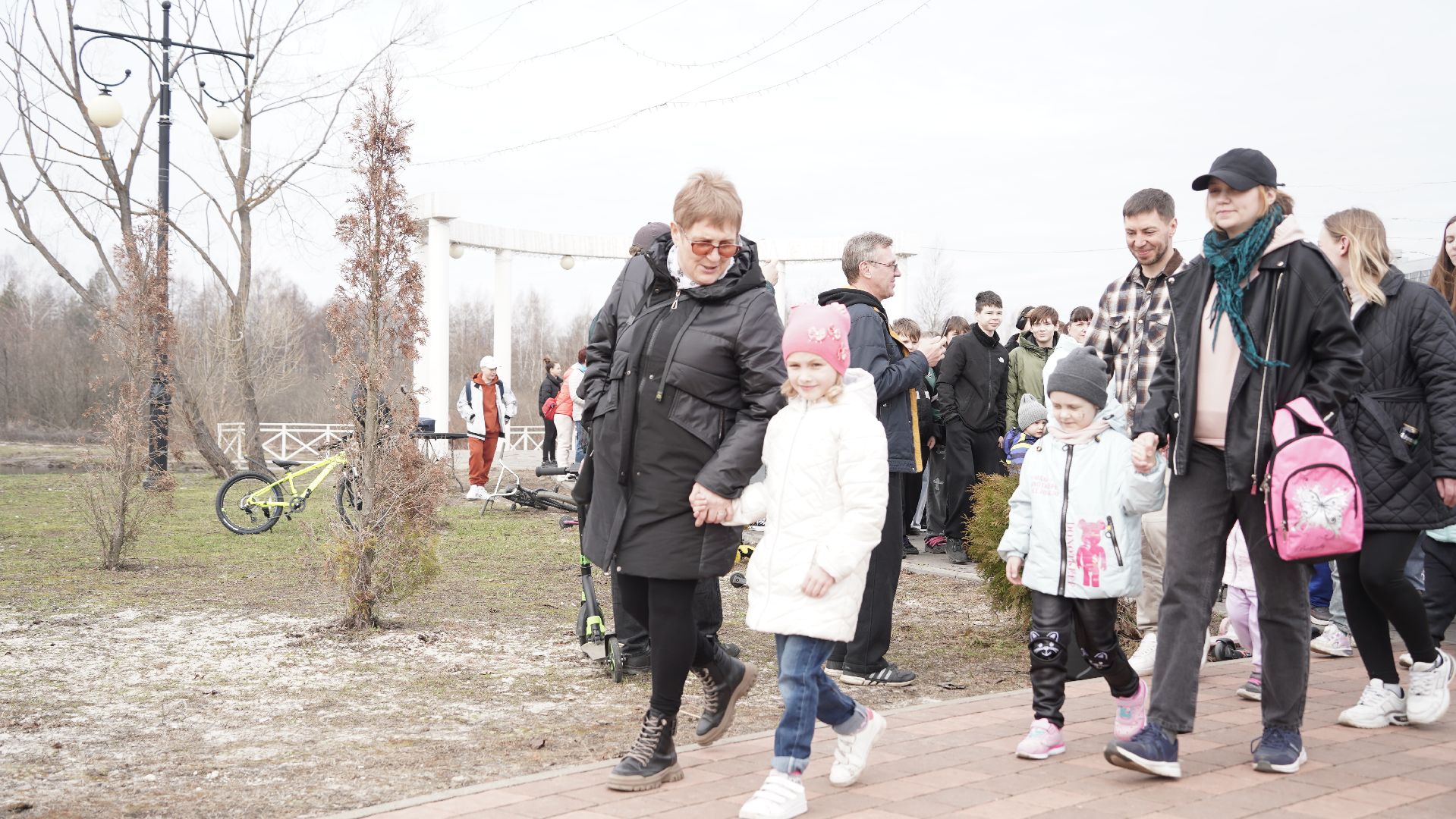 10 000 шагов к здоровью, Рошаль, спорт, парк, парк Крестов брод, Большая Шатура,