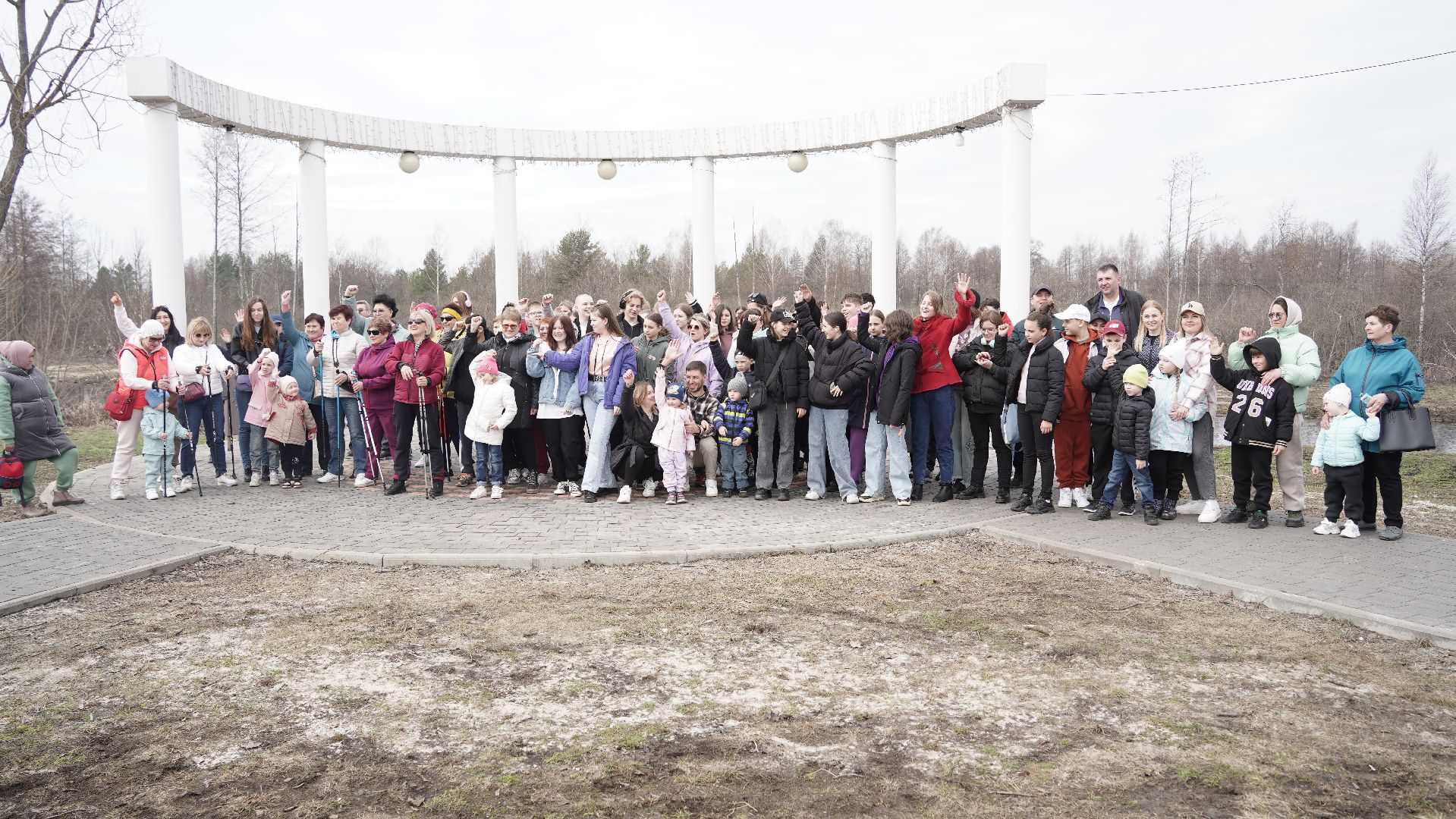 10 000 шагов к здоровью, Рошаль, спорт, парк, парк Крестов брод, Большая Шатура,