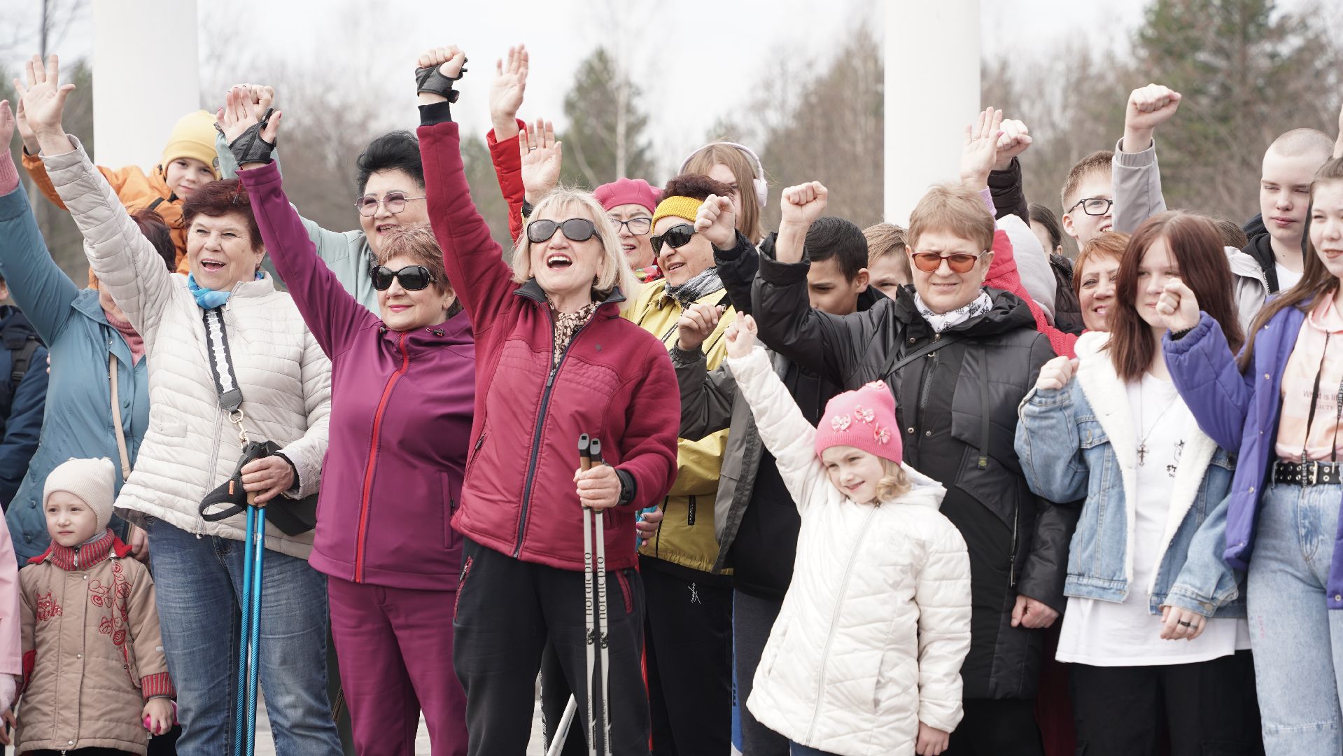 10 000 шагов к здоровью, Рошаль, спорт, парк, парк Крестов брод, Большая Шатура,