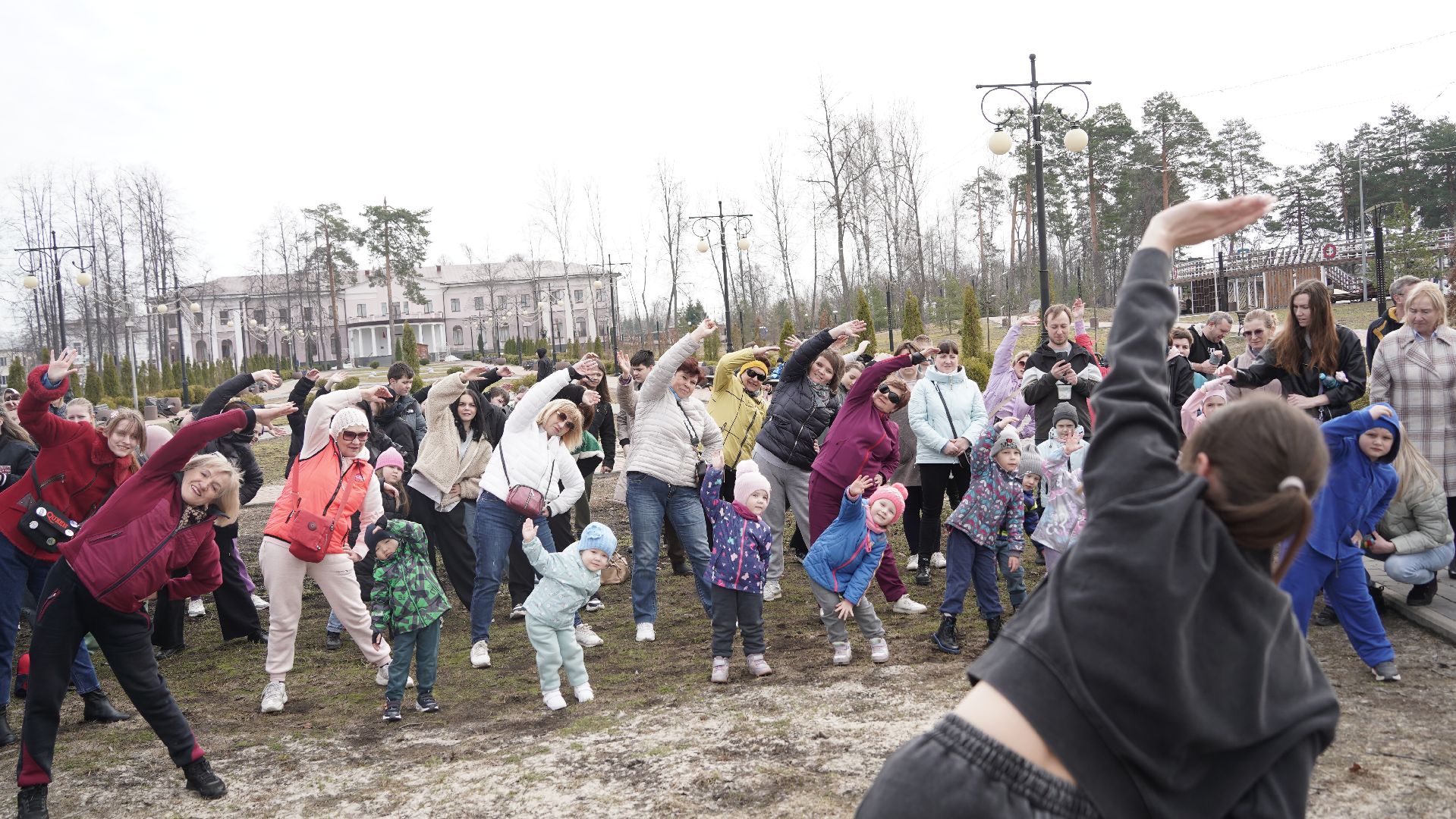 10 000 шагов к здоровью, Рошаль, спорт, парк, парк Крестов брод, Большая Шатура,