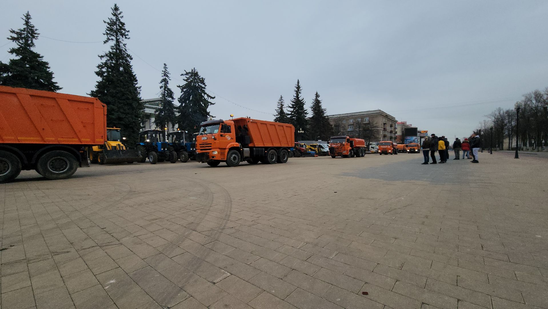 Ступино, благоустройство 2024, смотр коммунальной техники,