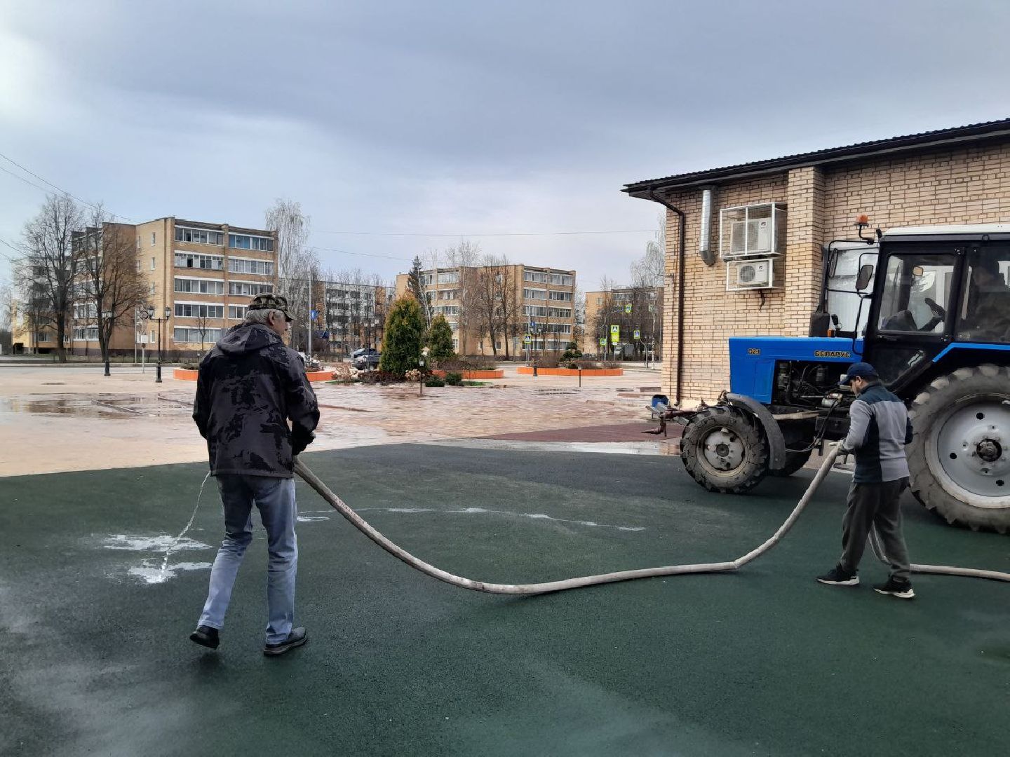 лотошино, благоуйстройство, уборка города, уборка общественных территорий,