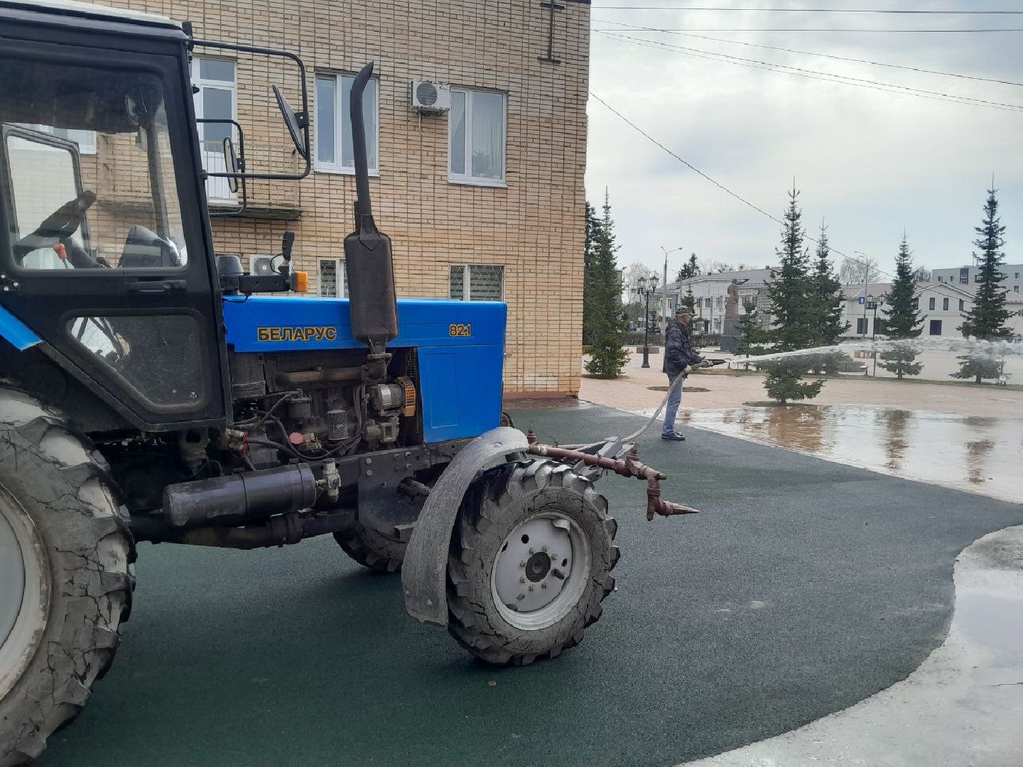 лотошино, благоуйстройство, уборка города, уборка общественных территорий,