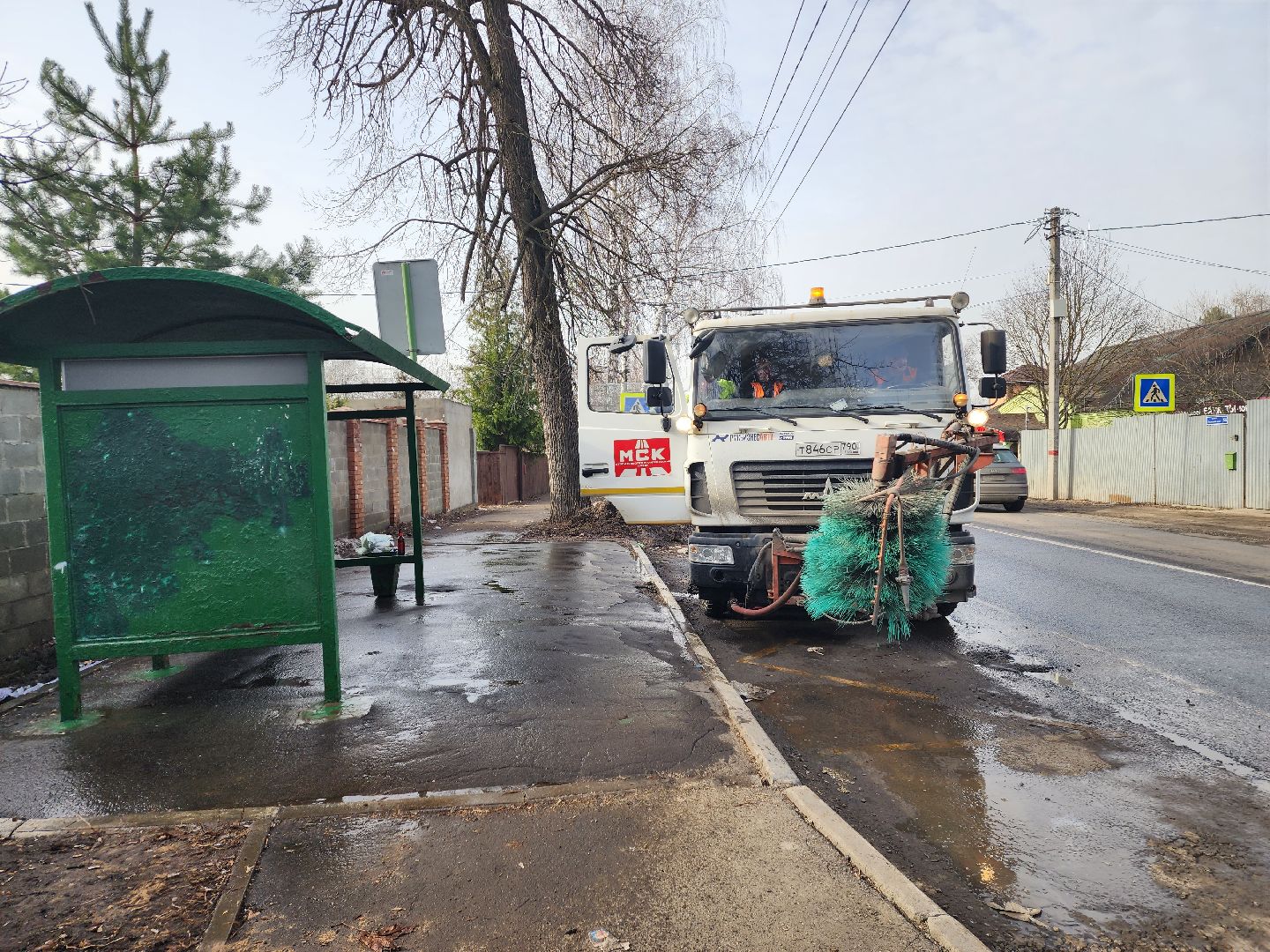 пушкино, дорожное хозяйство, уборка мусора,
