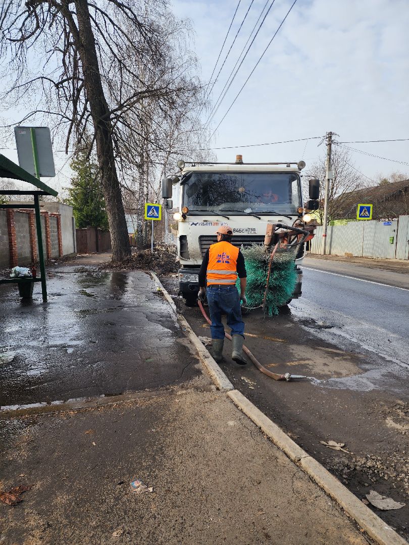 пушкино, дорожное хозяйство, уборка мусора,