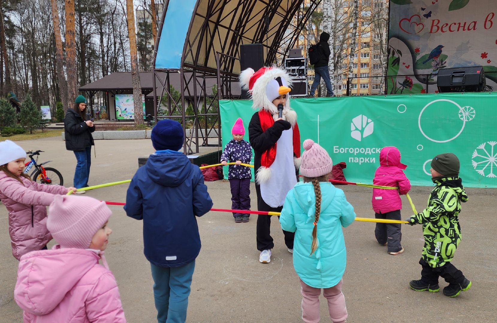 ногинск, парки подмосковья, птица,