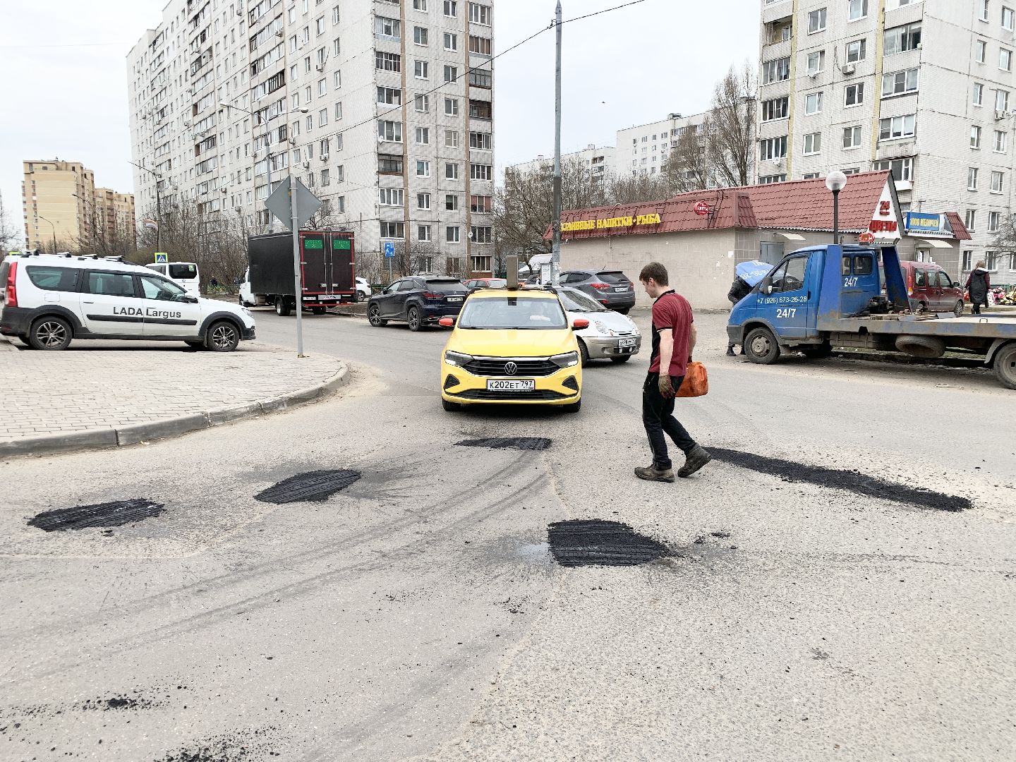 Балашиха, Подмосковье, Дороги, ямочный ремонт, ямы, пешеходные переходы,