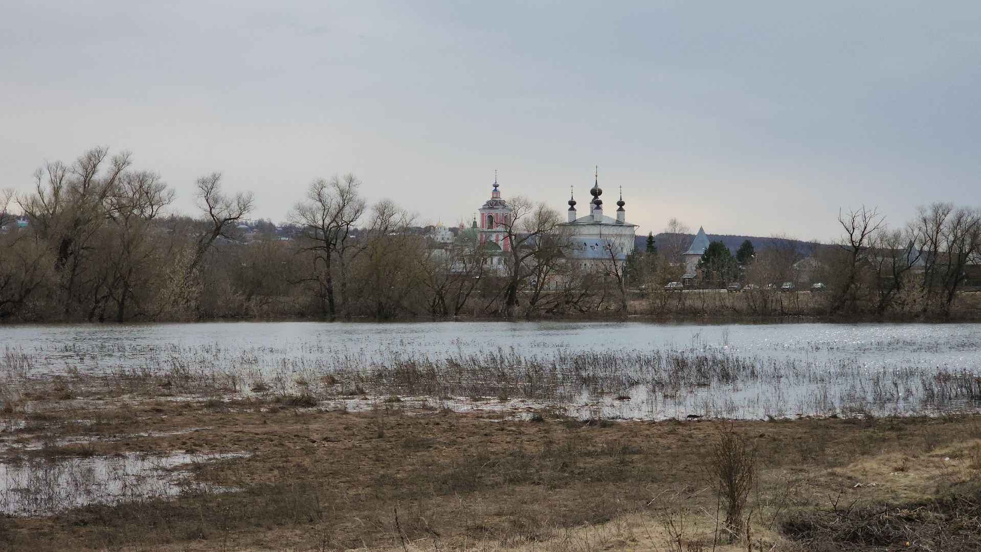ступино, паводок, разлив оки,