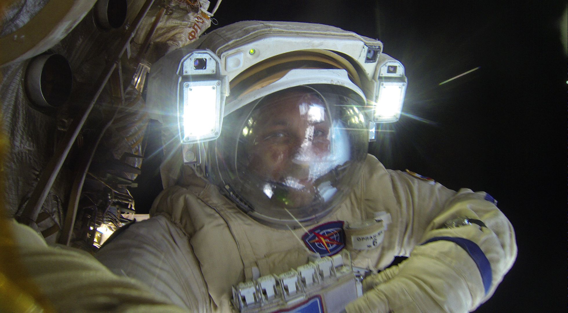 космонавт, герой РФ, полёт, космодром, космический корабль, скафандр,