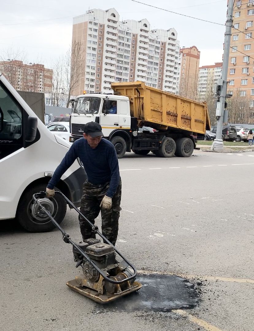 Балашиха, Подмосковье, ямочный ремонт, ямы, ремонт дорог,
