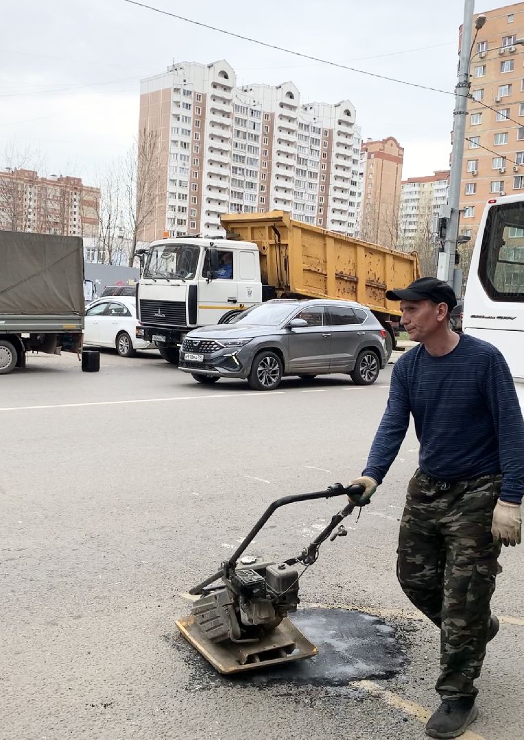 Балашиха, Подмосковье, ямочный ремонт, ямы, ремонт дорог,