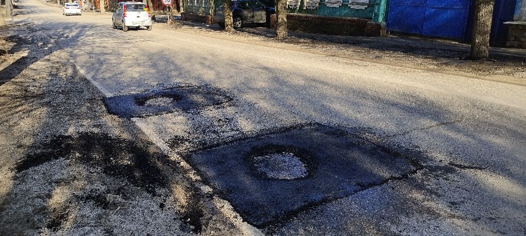 Ямочный ремонт, Бронницы