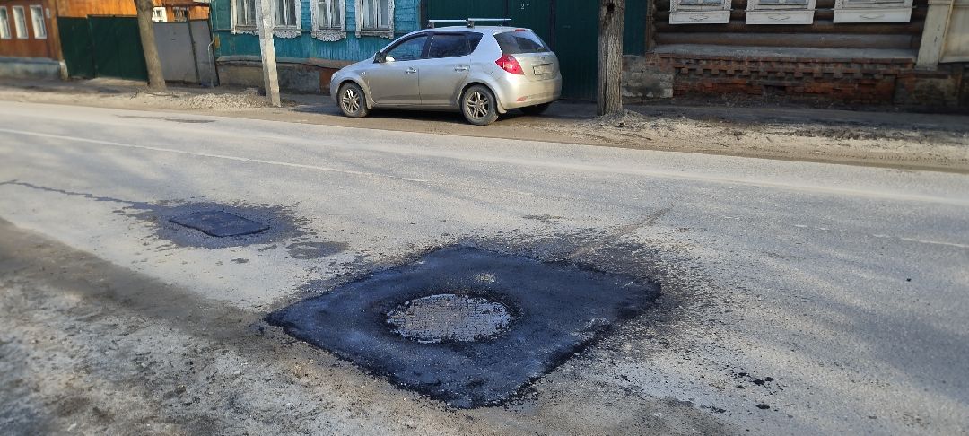 Ямочный ремонт, Бронницы