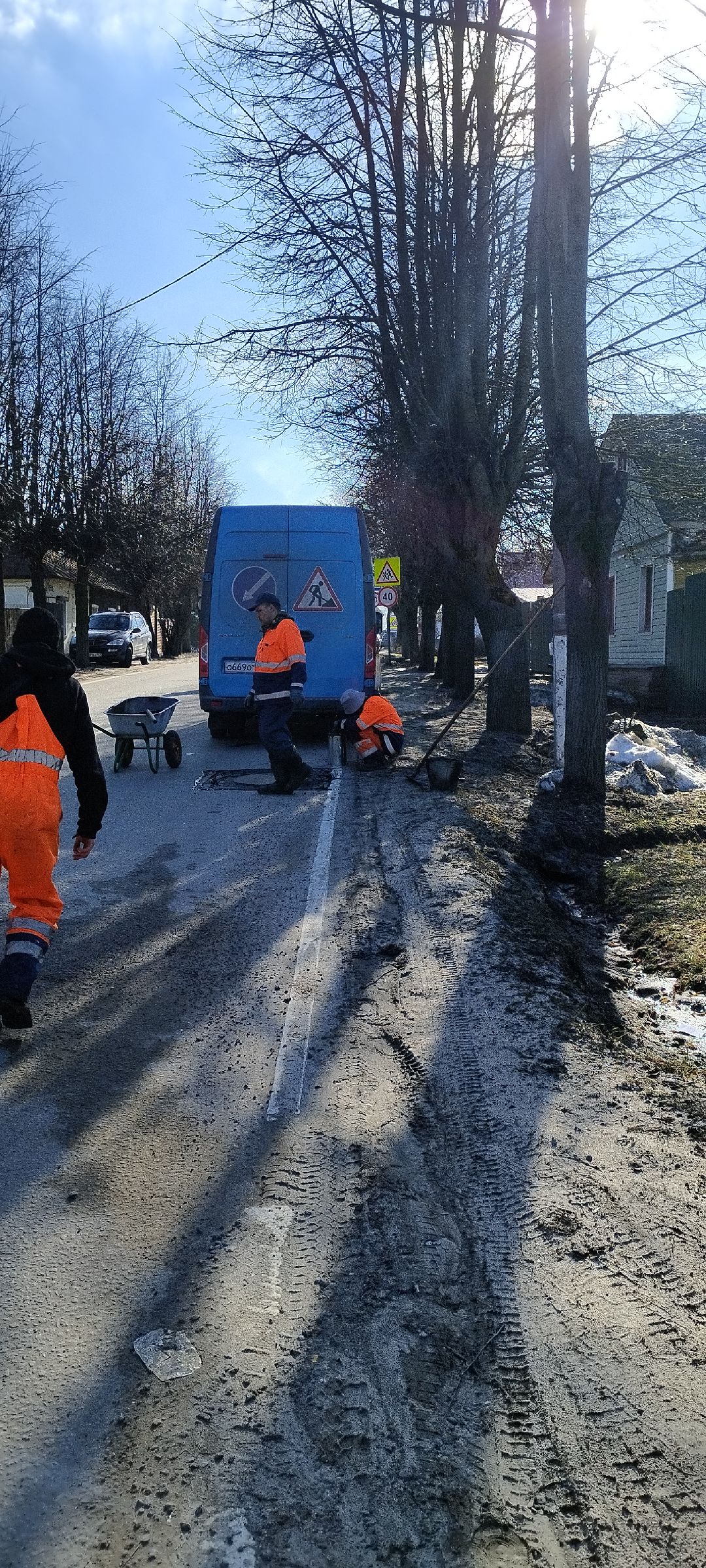 Ямочный ремонт, Бронницы